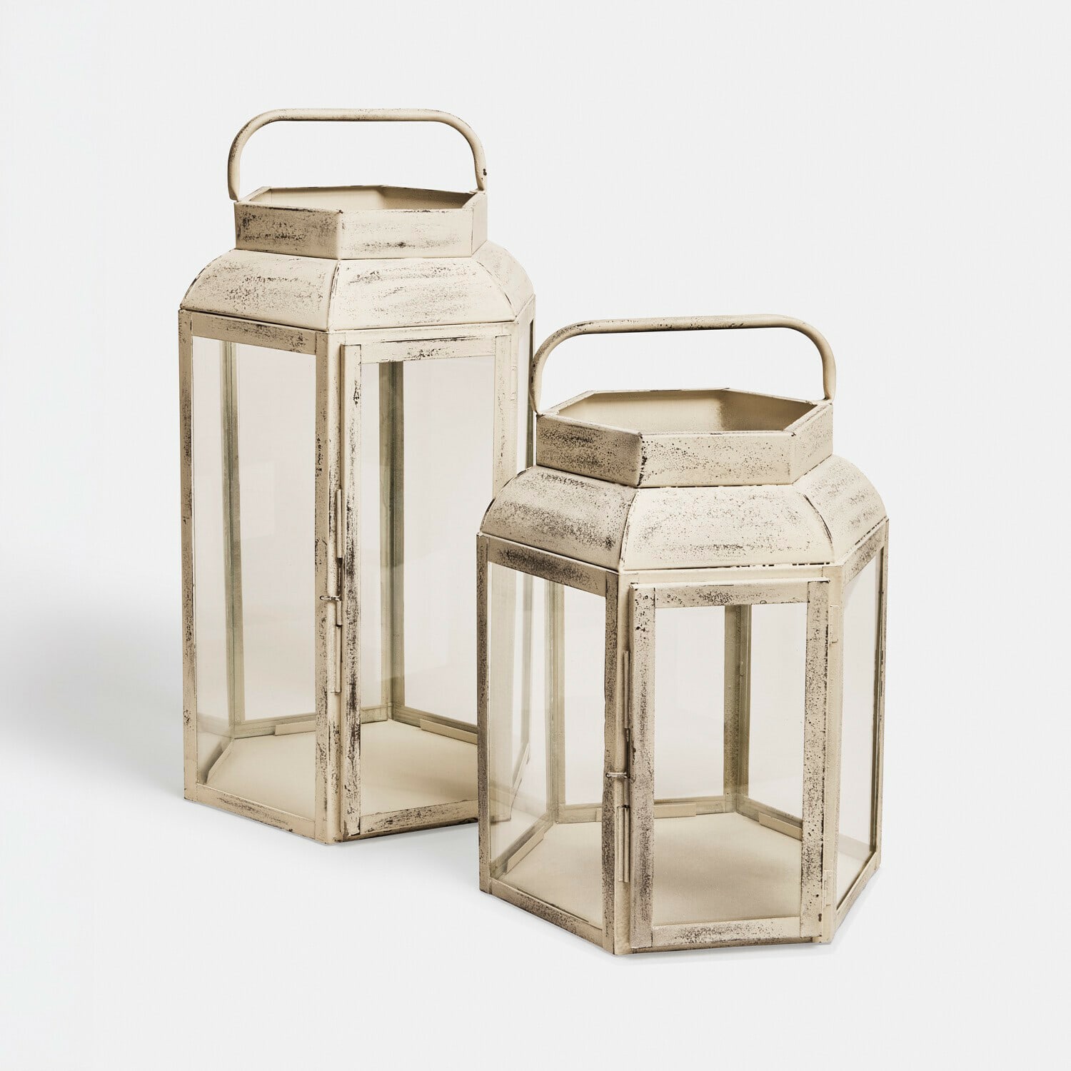 Lot de 2 lanternes Luviano