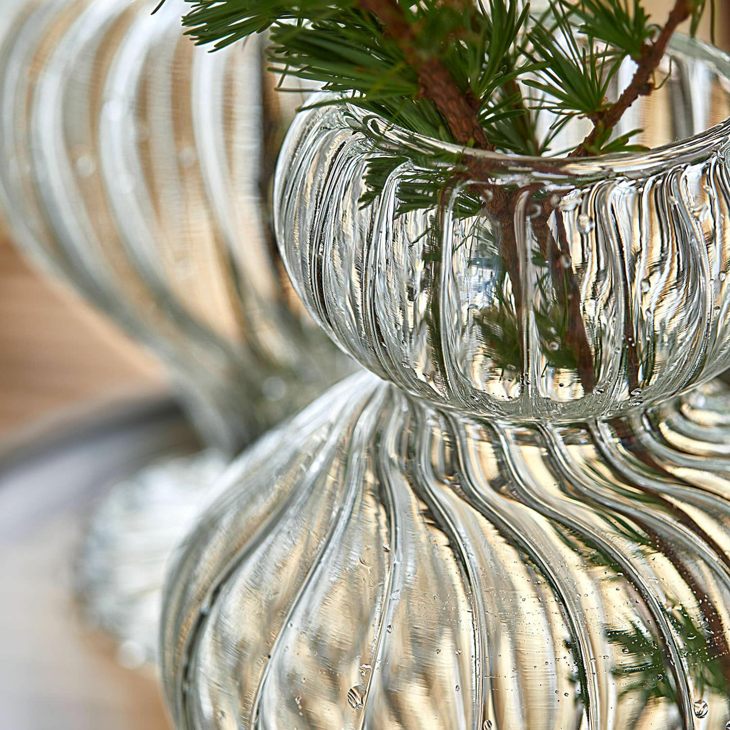 Lot de 2 vases Bavella