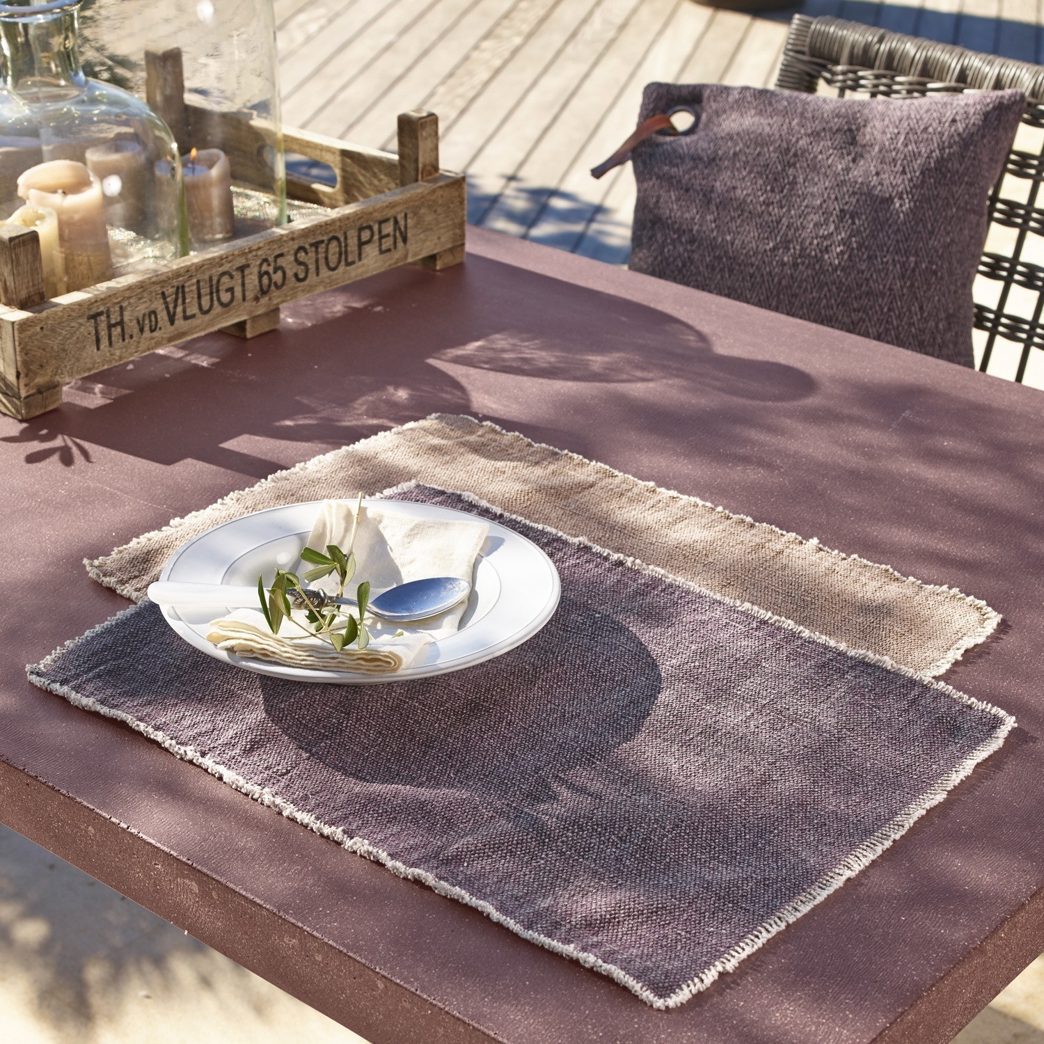 Lot de 2 sets de table Kelsey