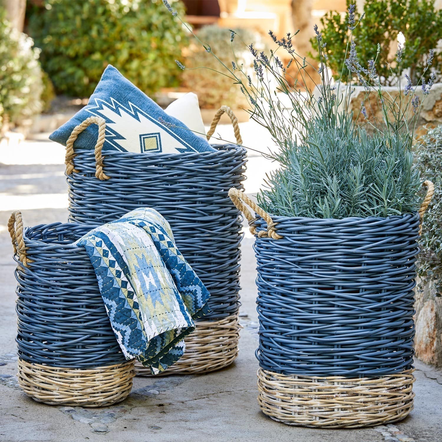 Lot de 3 paniers Gregory