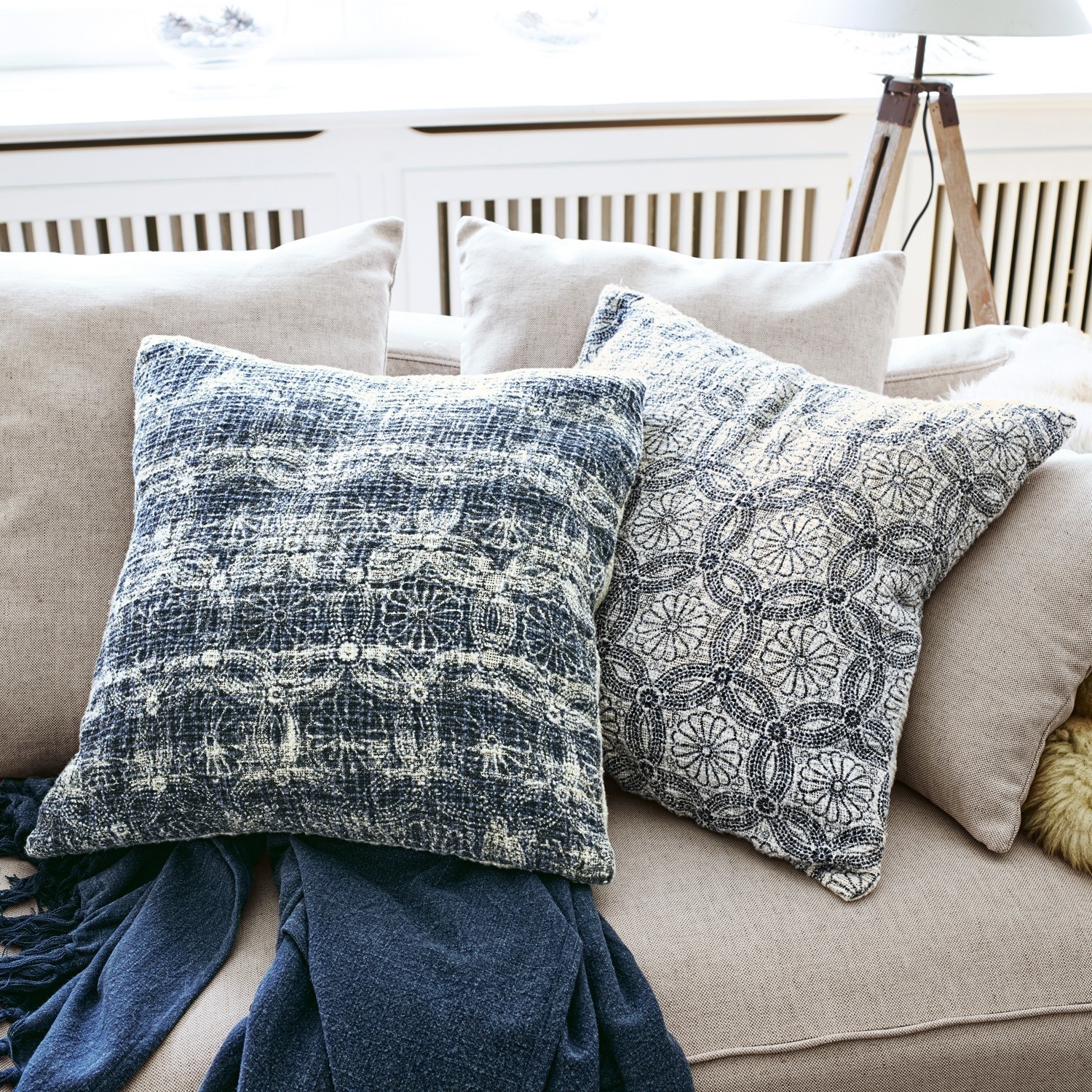 Lot de 2 coussins Malwin