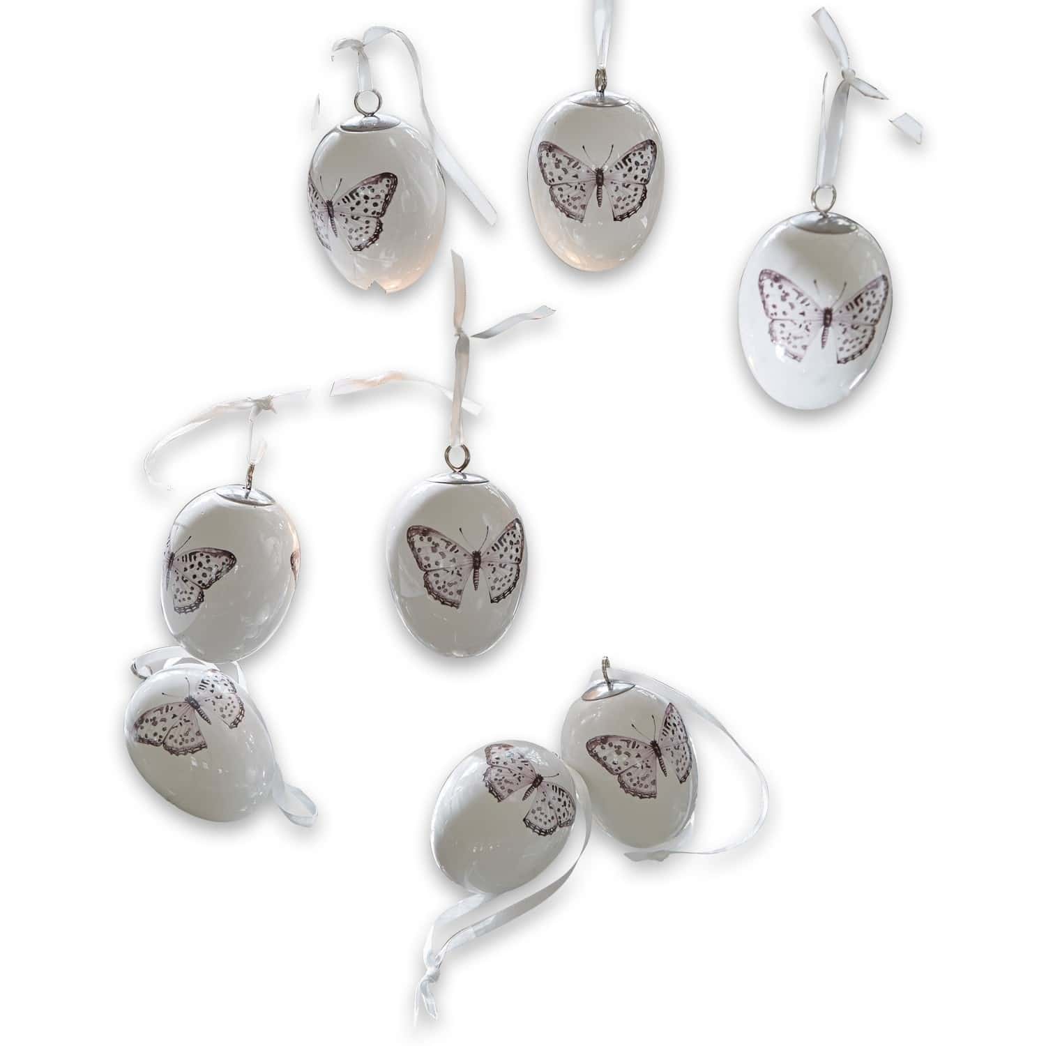Lot de 8 œufs de Pâques Lillith