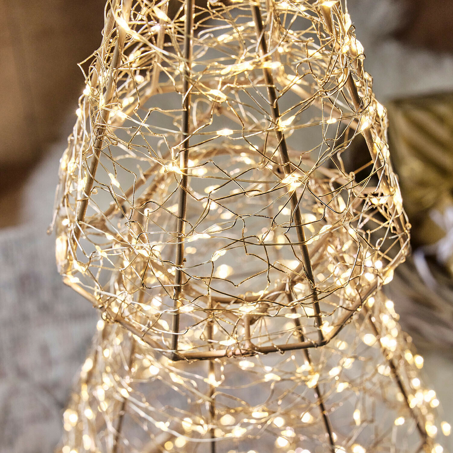 Lot de 2 sapins LED Chantorin