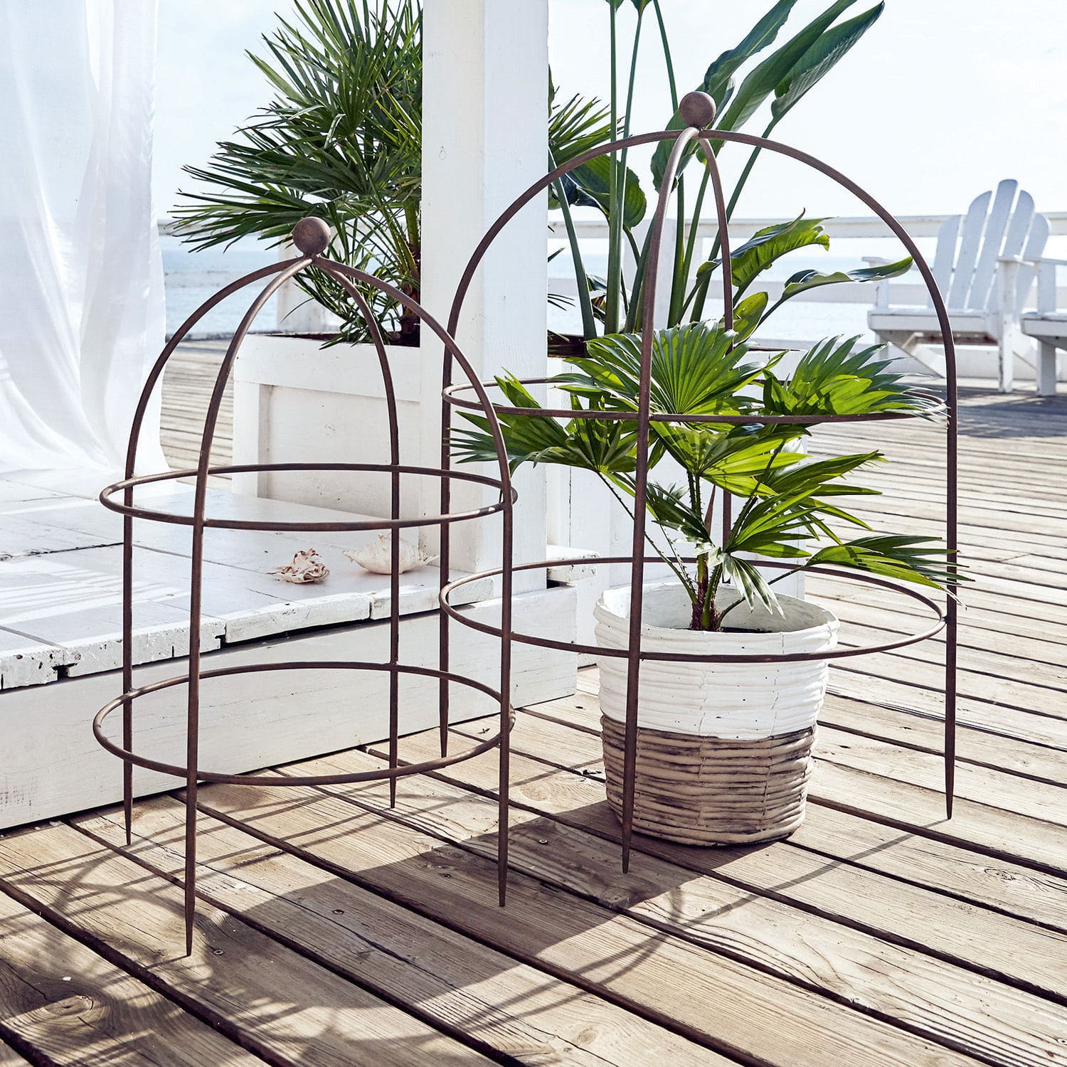 Lot de 2 treillages Cristan