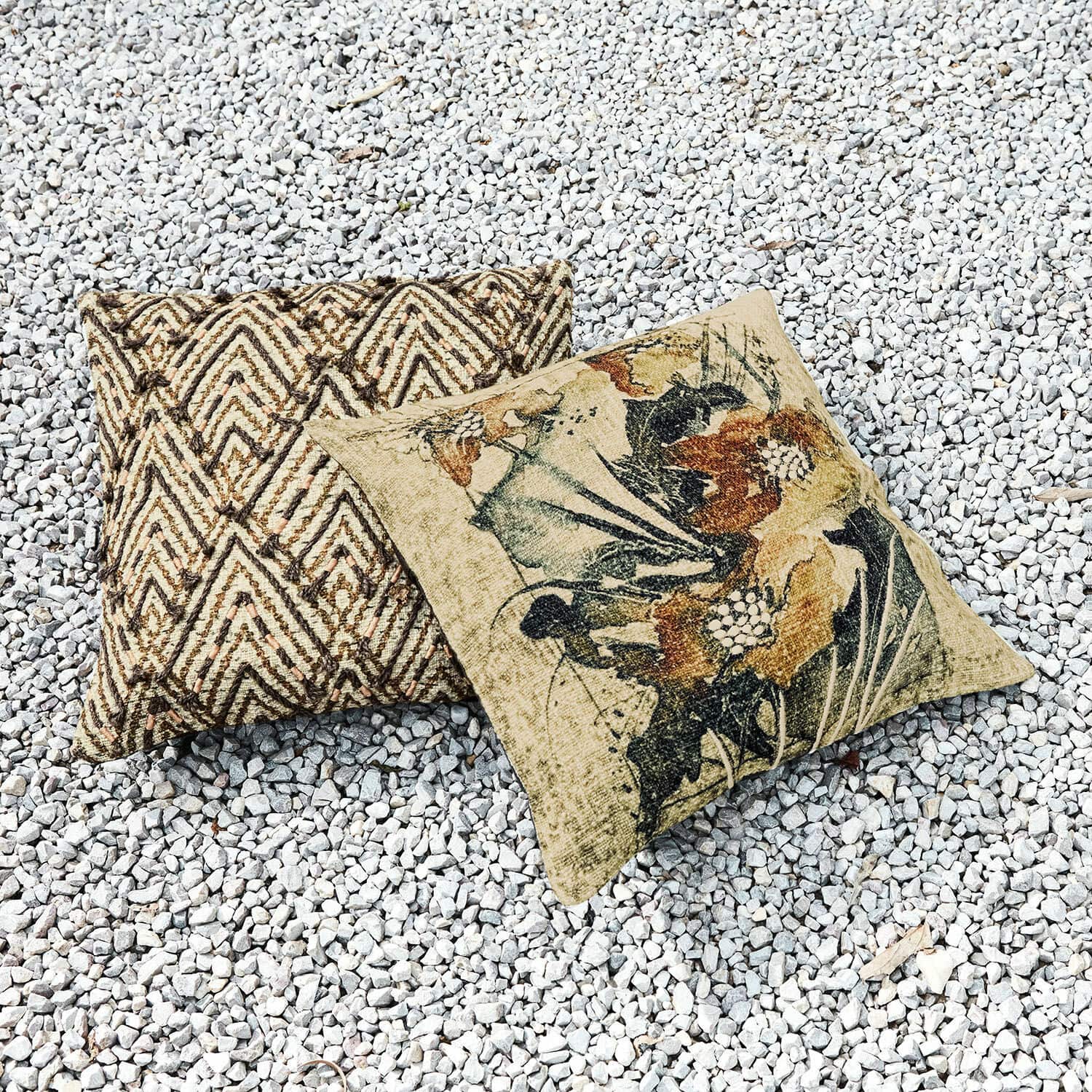 Lot de 2 housses de coussins Neela