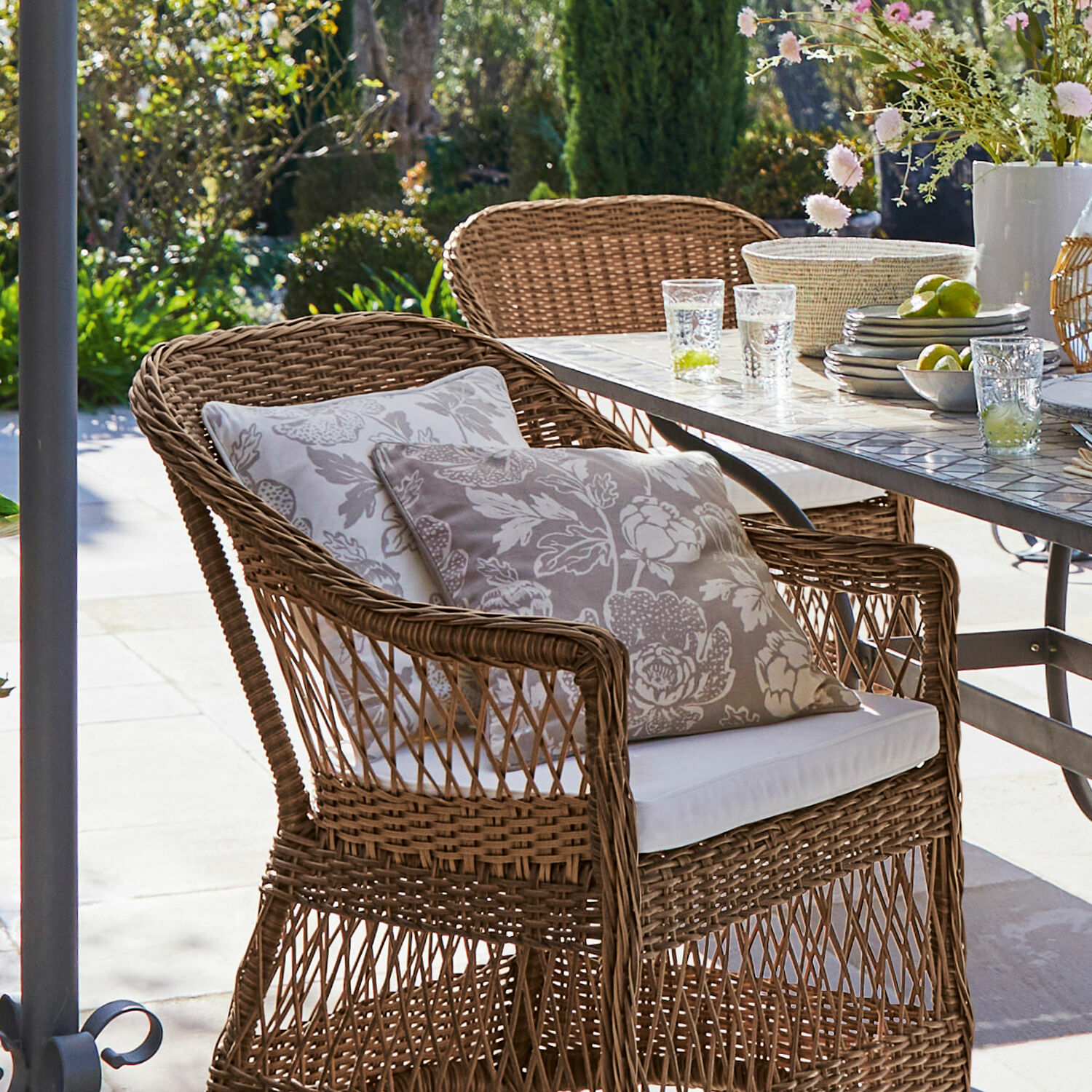 Lot de 2 housses de coussins Moore