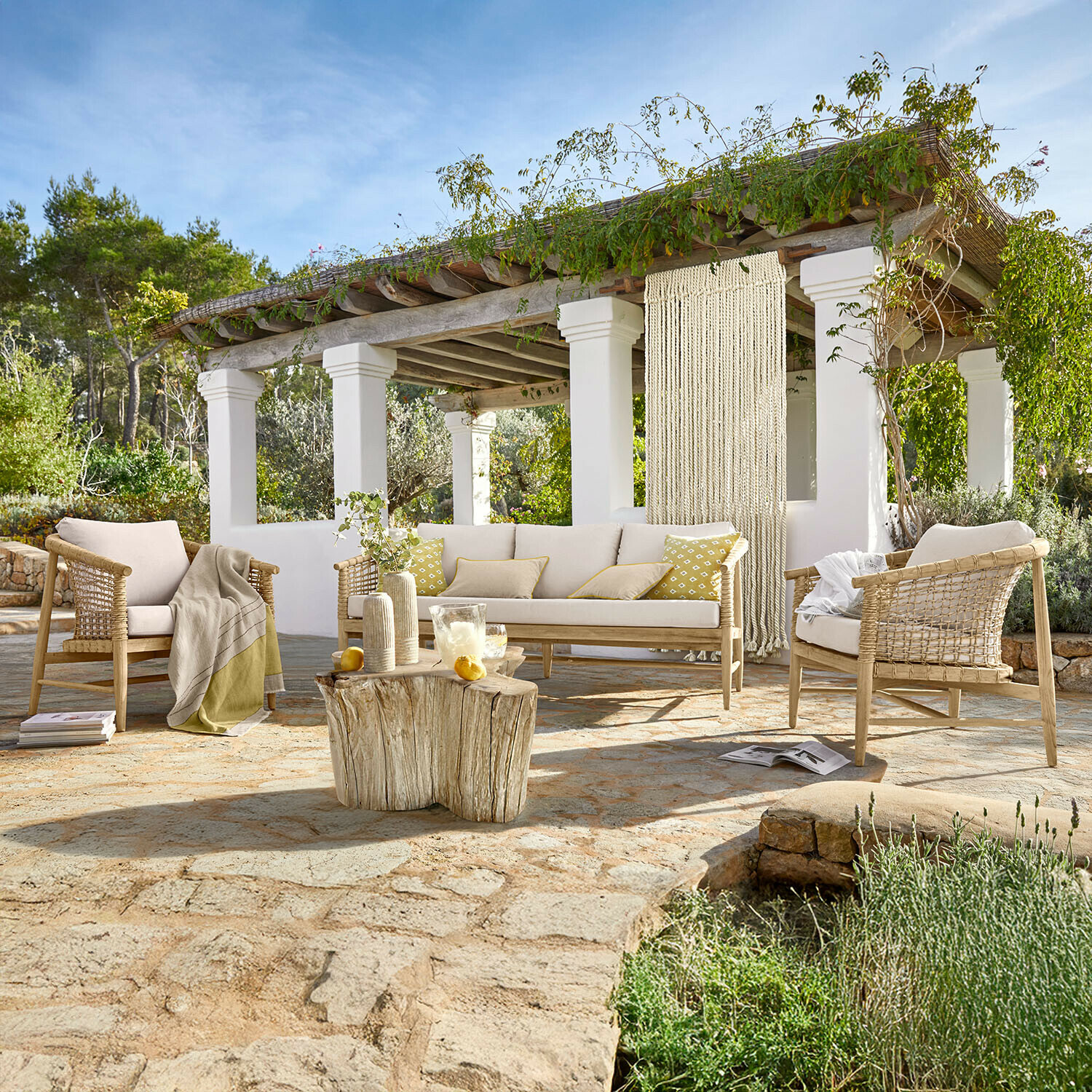 Salon de jardin Roselva