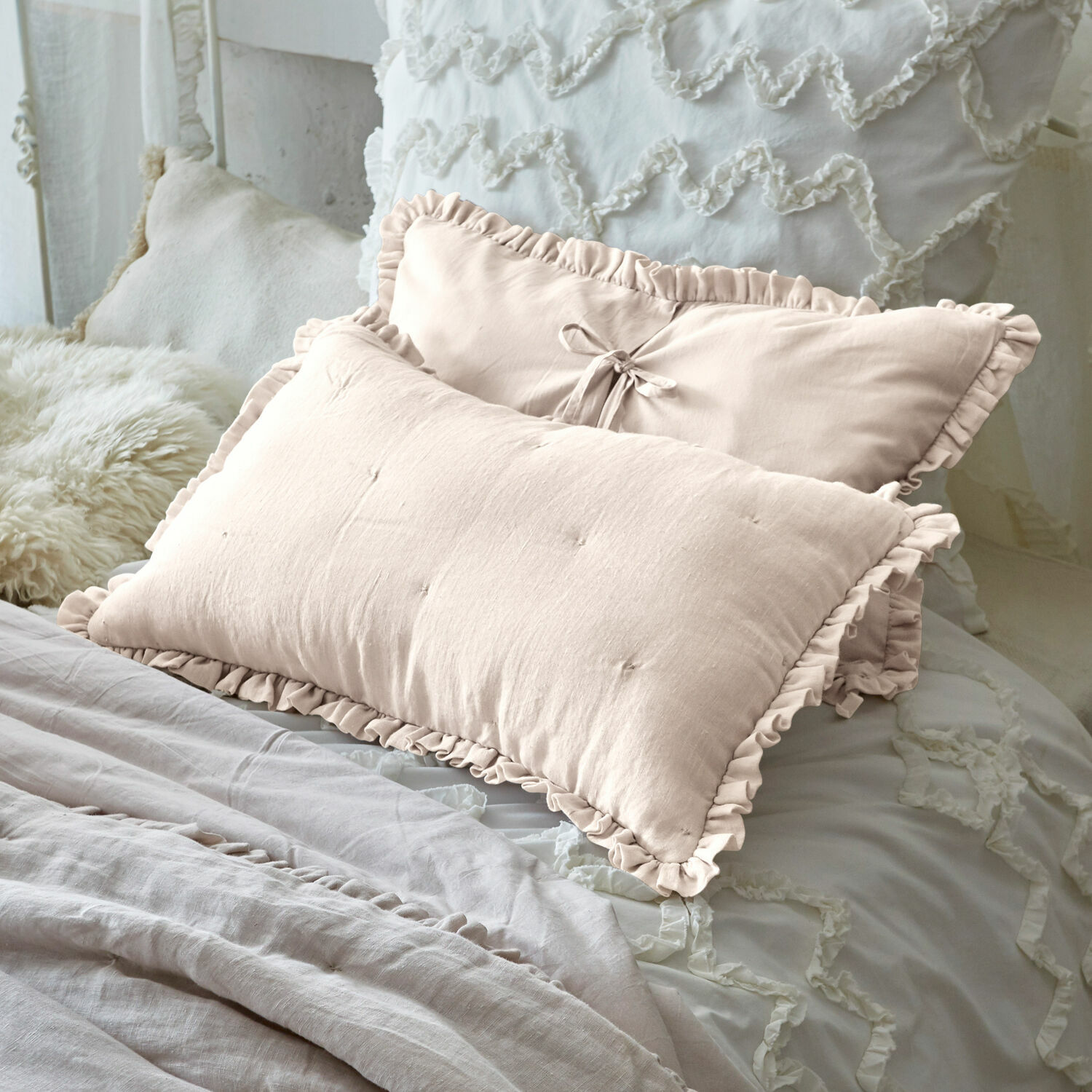 Lot de 2 housses de coussins Iriga