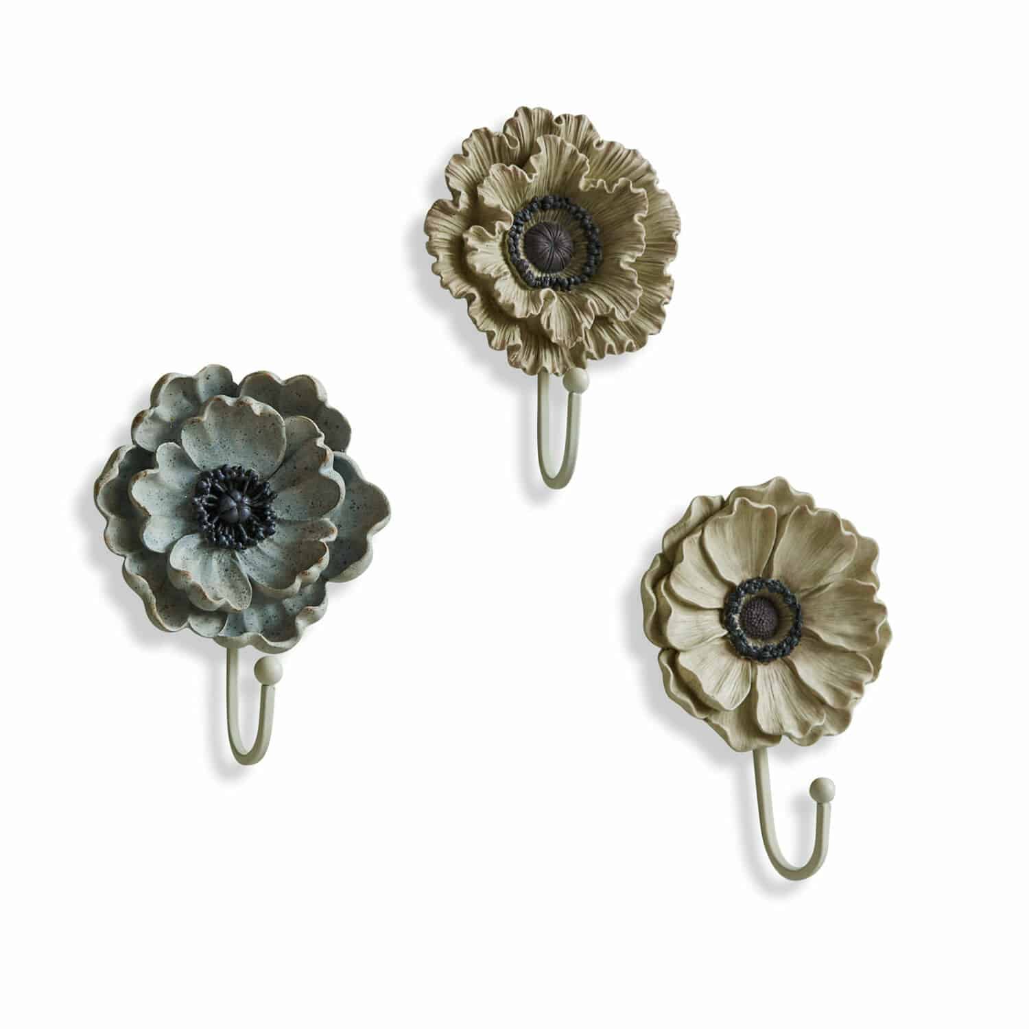 Lot de 3 patères Oromia