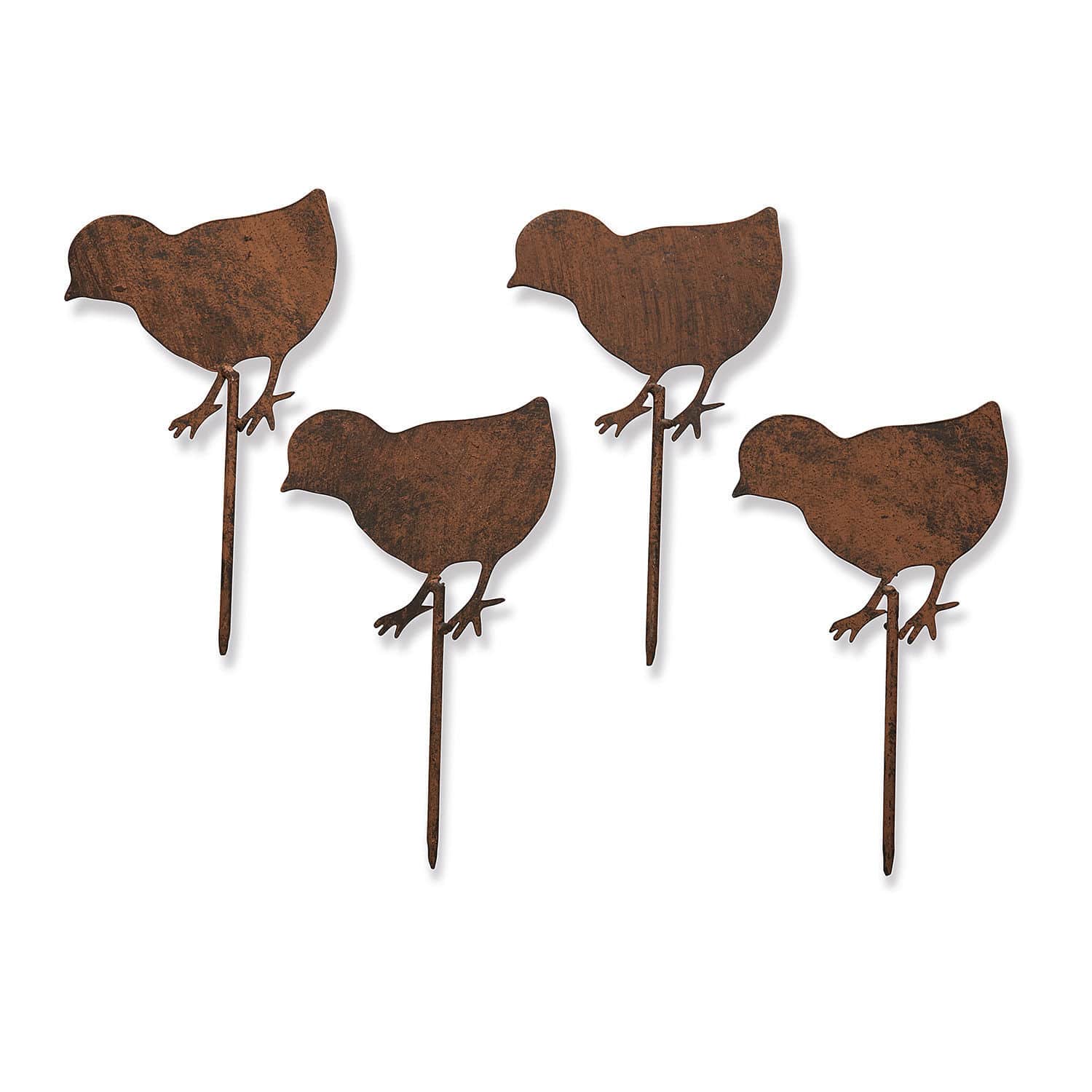 Lot de 4 décorations de jardin Tiago