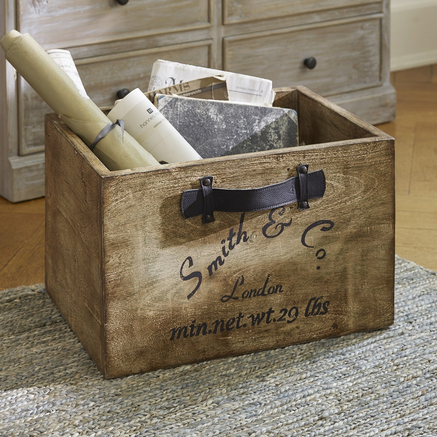 Coffre en bois Réorthe