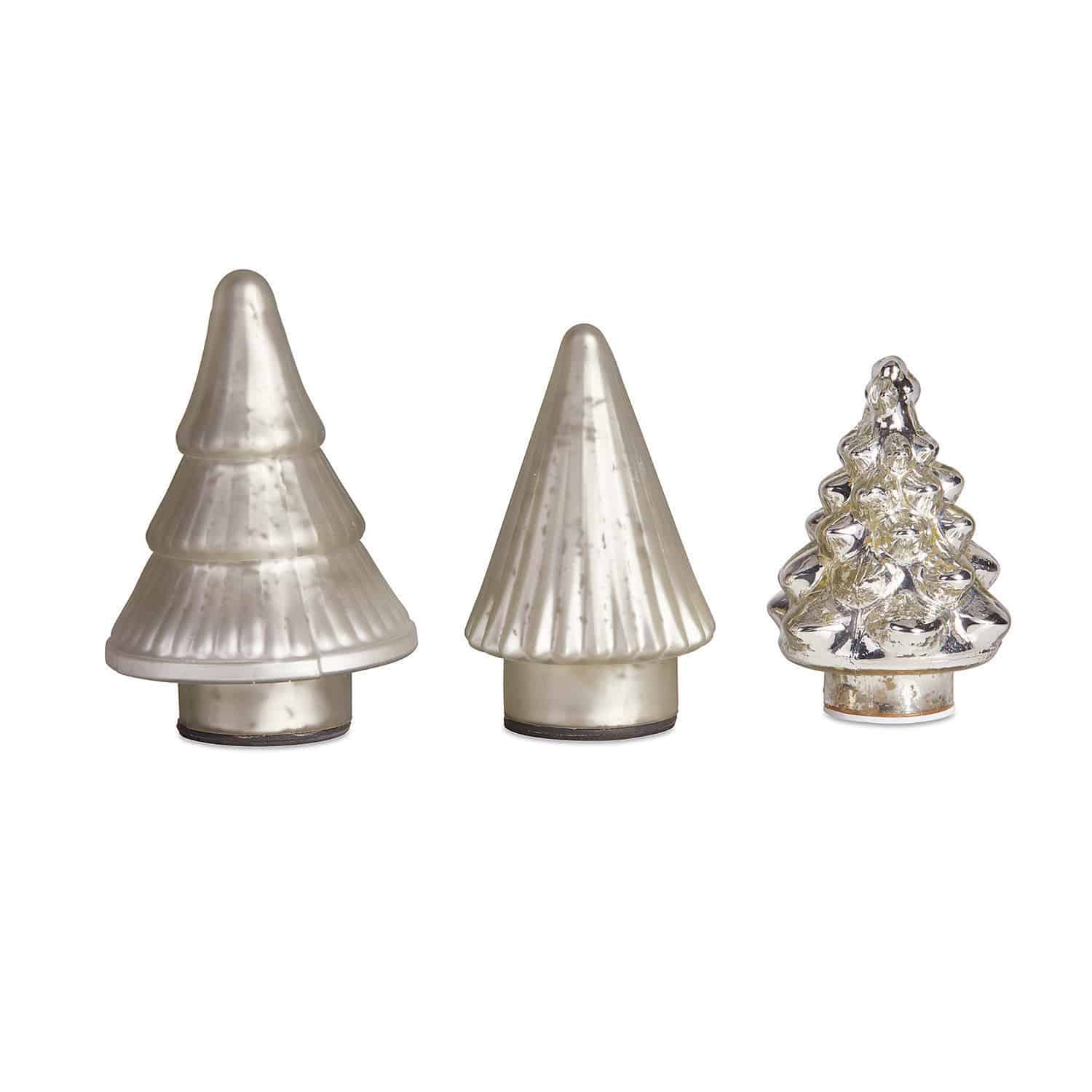 Lot de 3 arbres décoratifs Chloé