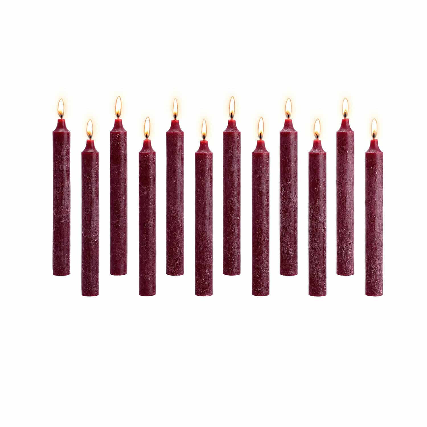 Lot de 12 bougies Bauceau