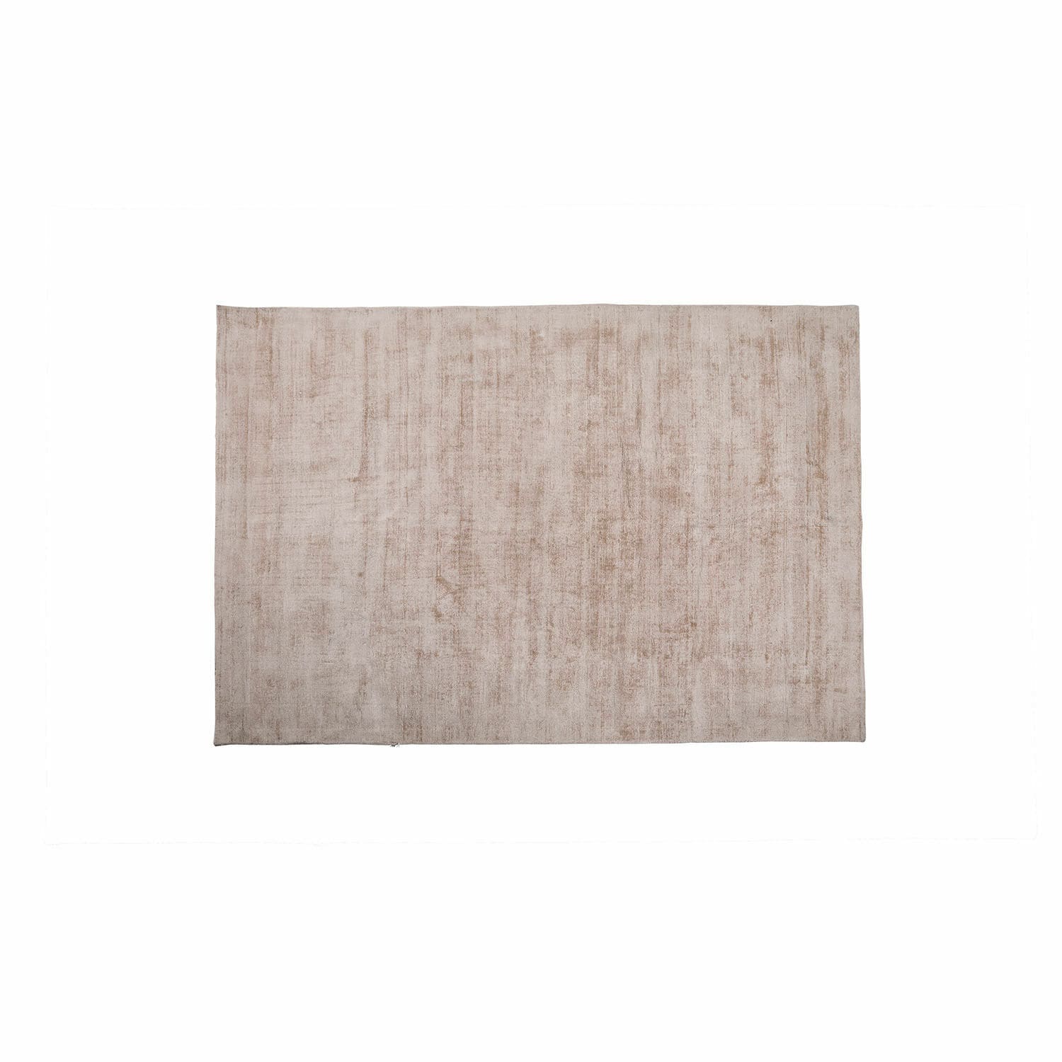 Tapis Mariselle Tapis beige en tissu doux avec texture subtile, parfait pour salon et chambre à coucher