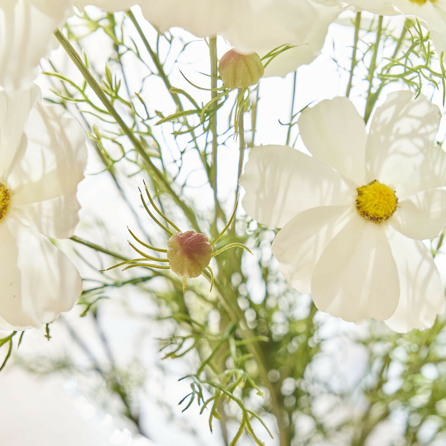 Lot de 6 fleurs décoratives Lunavelle