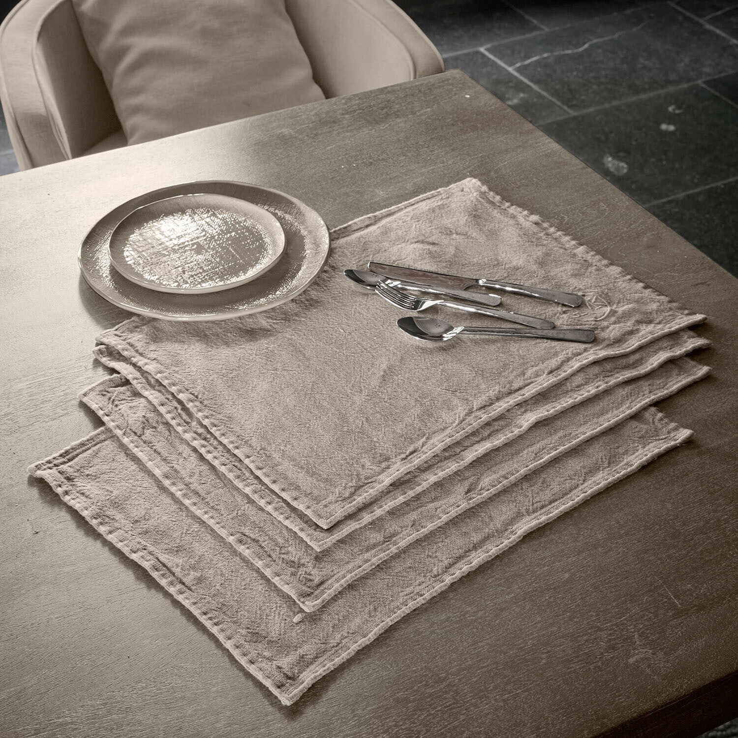 Lot de 4 sets de table Bloomsdale