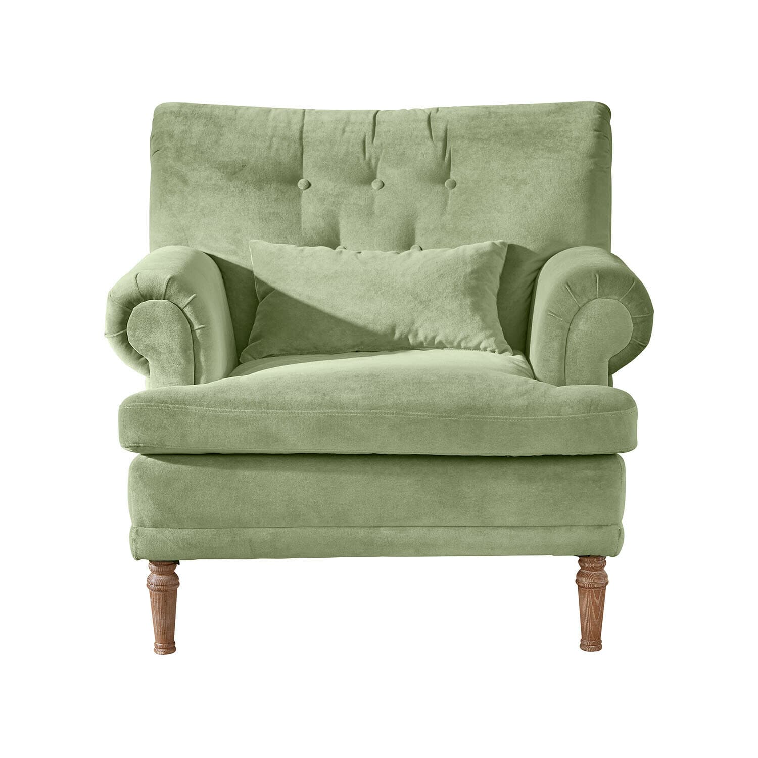 Fauteuil avec repose-pieds Éclat Émeraude