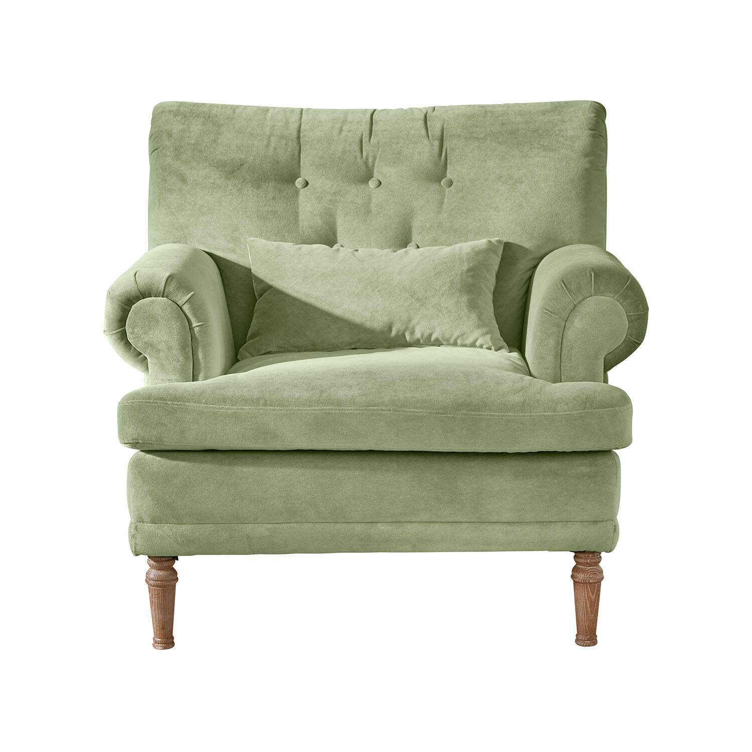Fauteuil avec repose-pieds Éclat Émeraude
