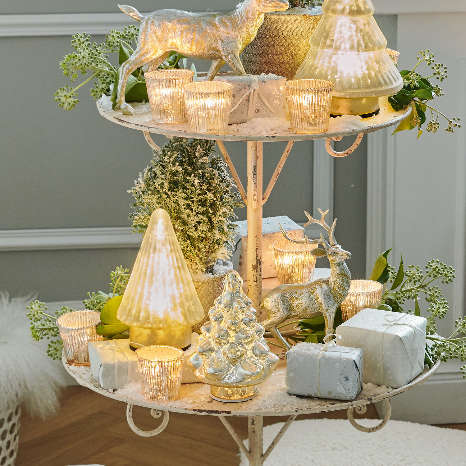 Lot de 12 photophores Elouan