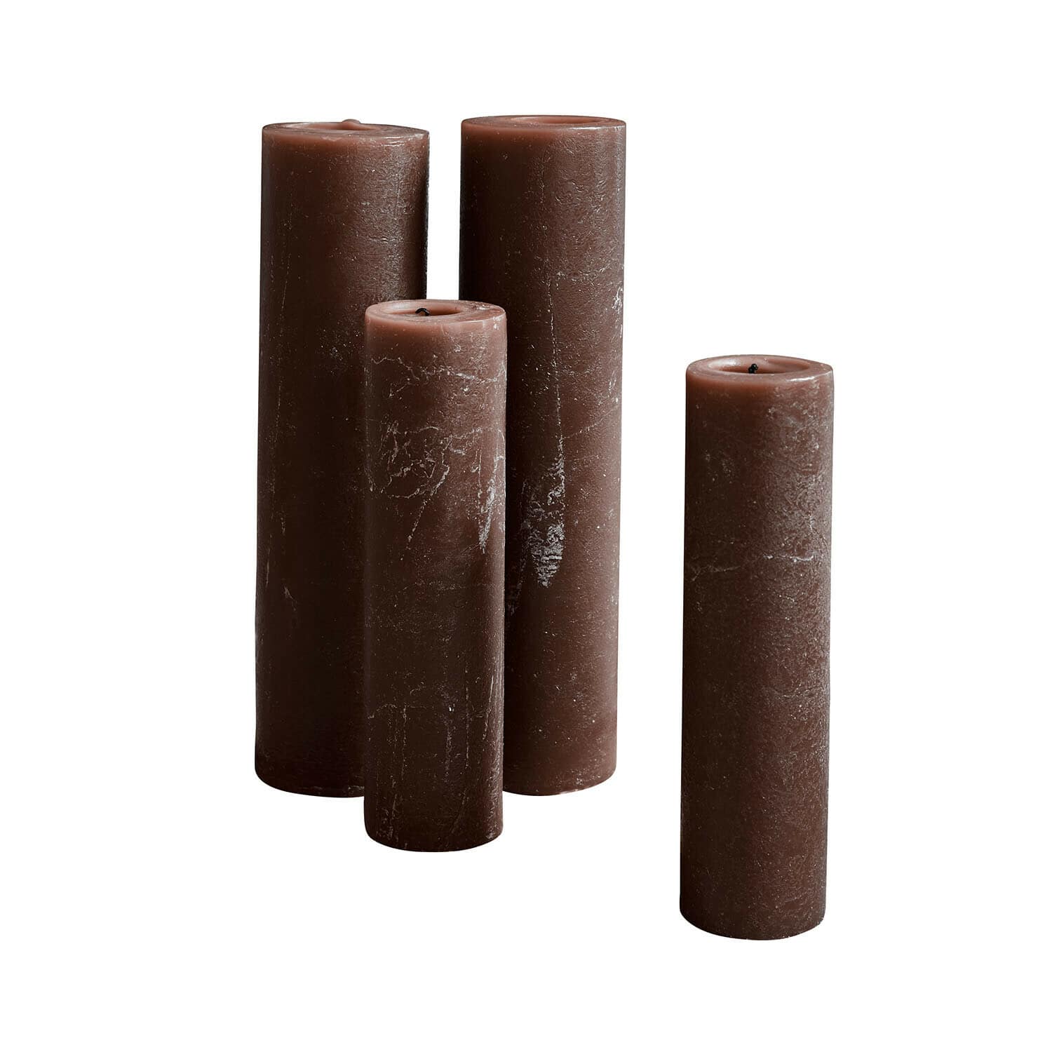 Lot de 4 bougies Avinal