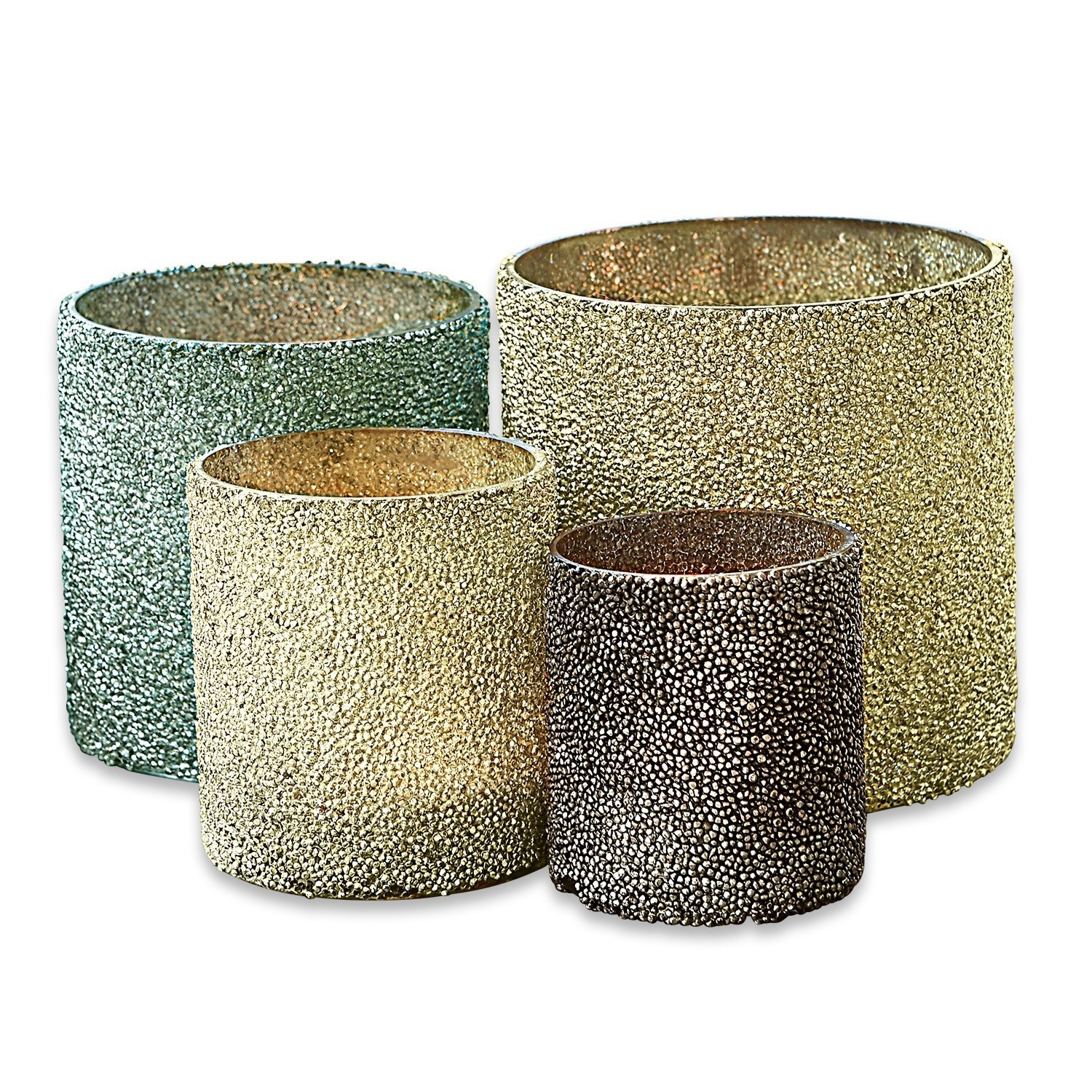 Lot de 4 photophores Colette