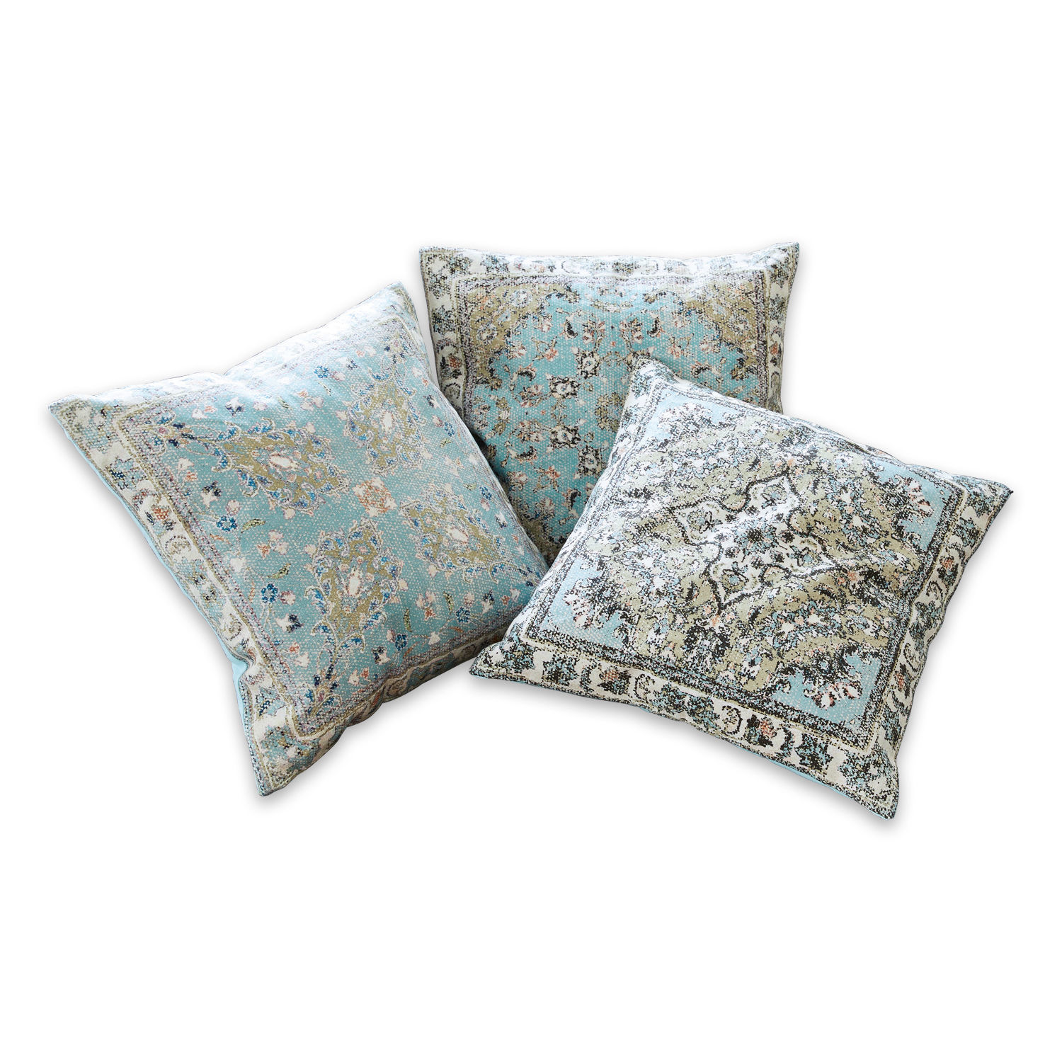 Lot de 3 housses de coussins Candice
