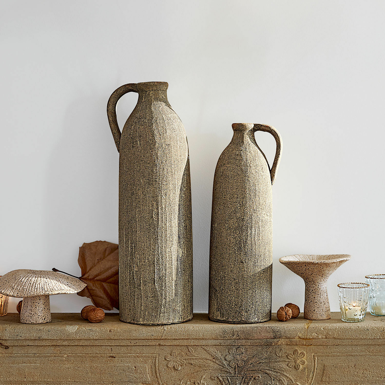 Lot de 2 vases Kalidaan
