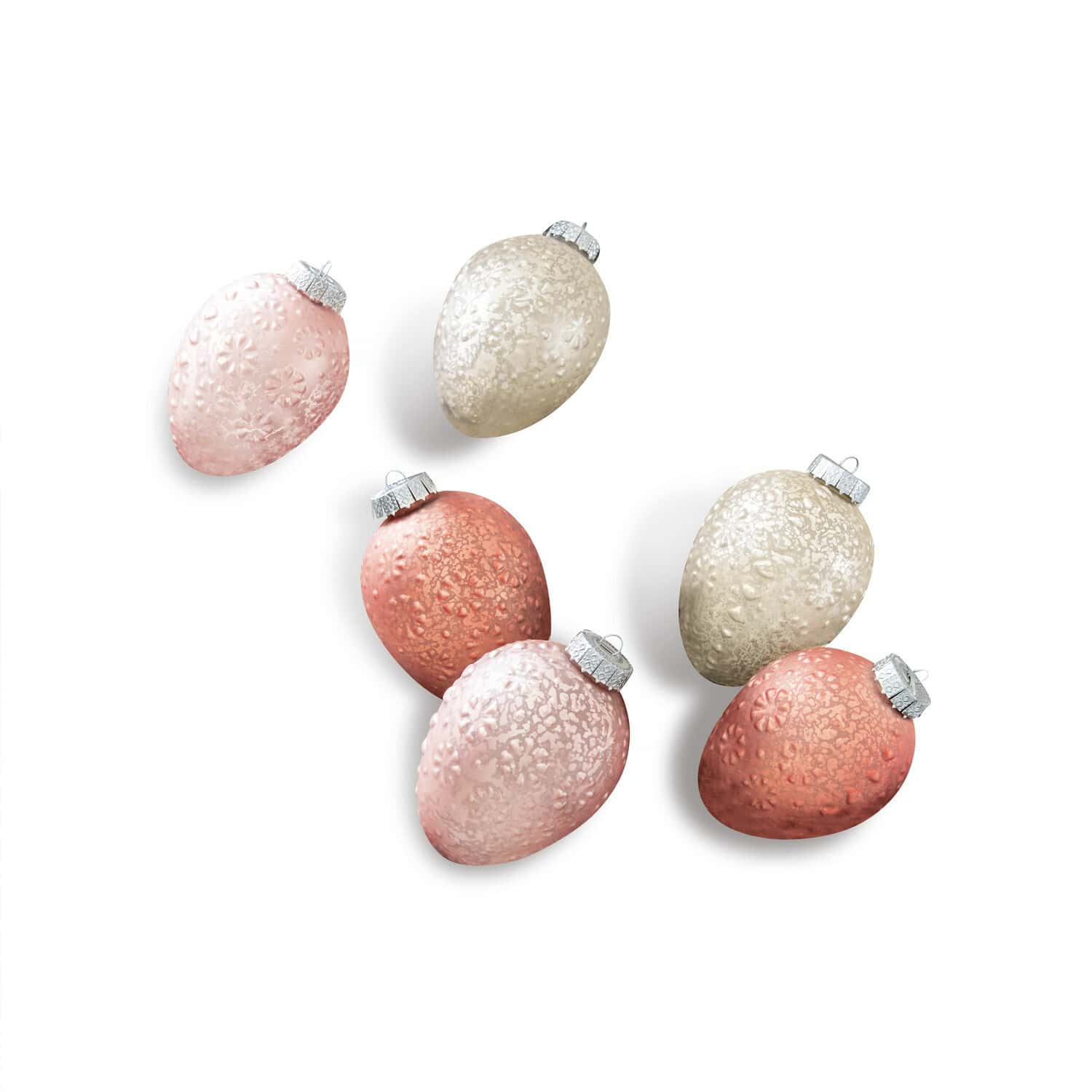 Set de 6 œufs de Pâques Sparkly