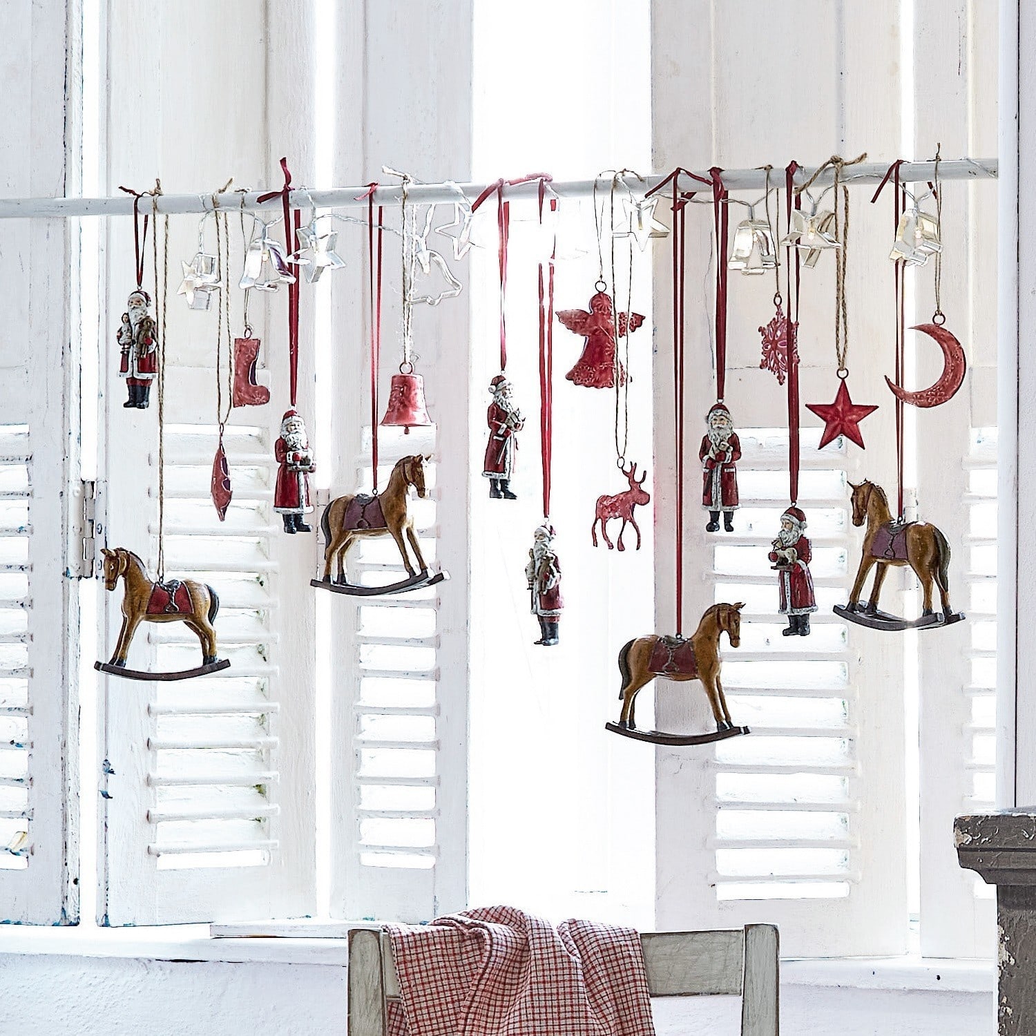 Lot de 8 décorations de Noël Rudy & Co.