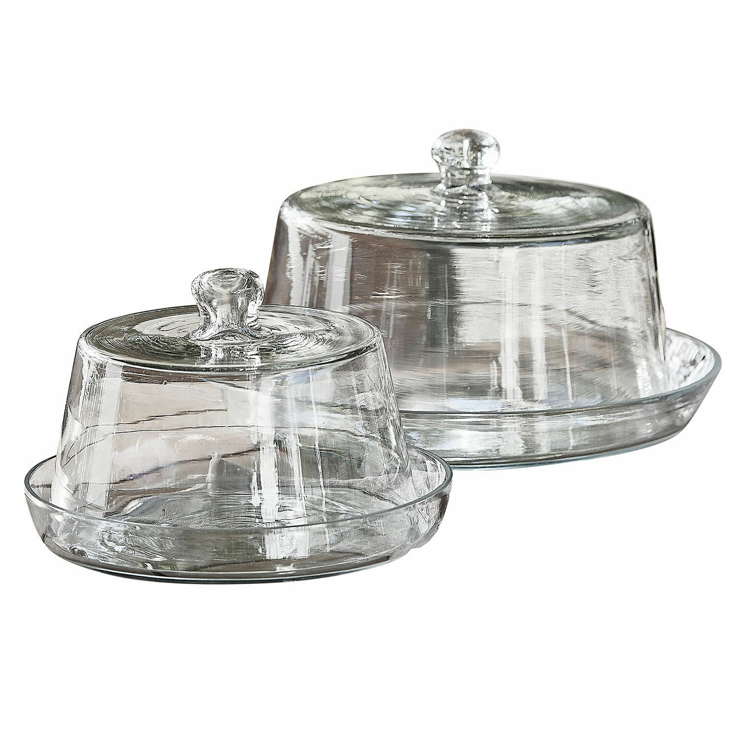 Lot de 2 cloches à gâteau Fixole