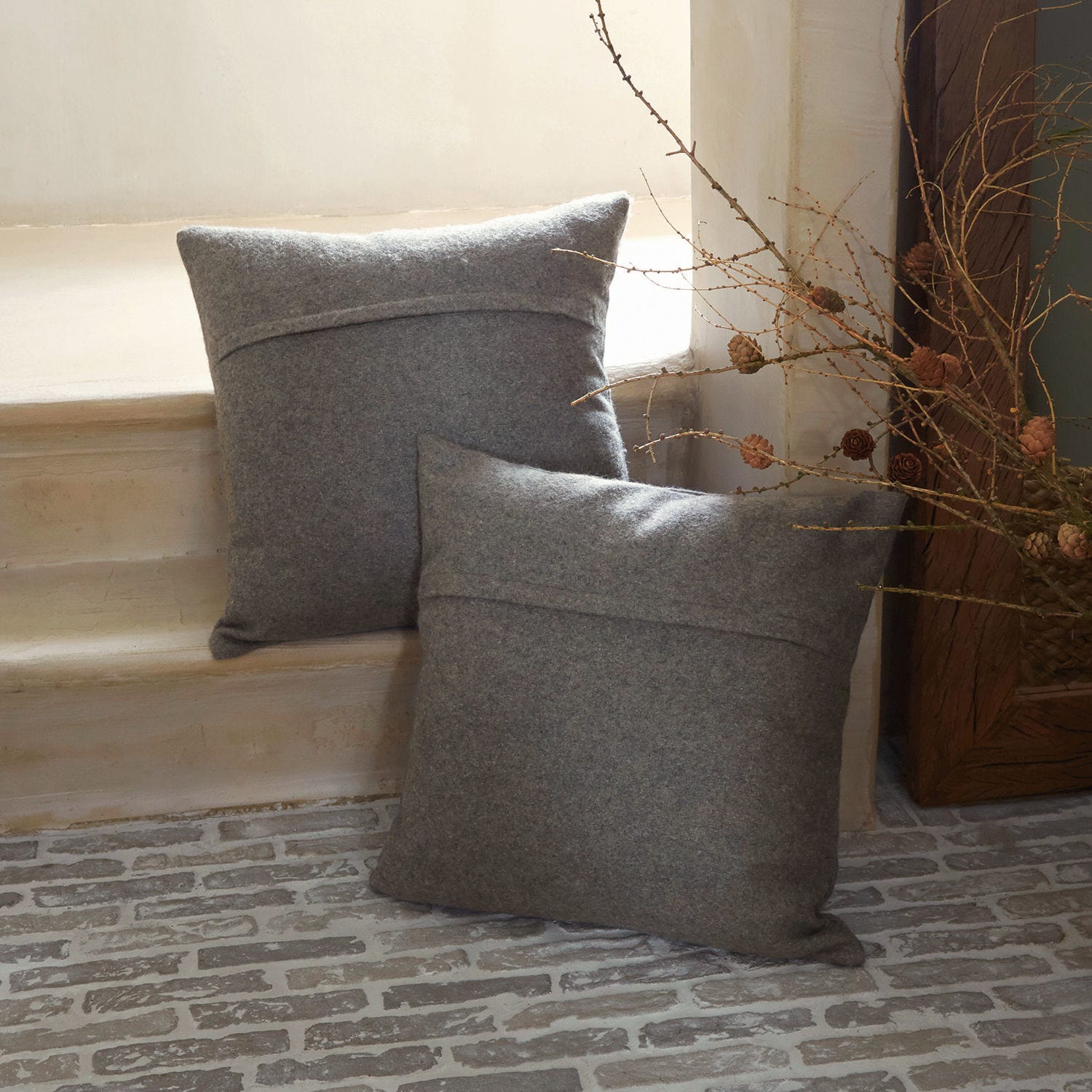 Lot de 2 coussins Sazos