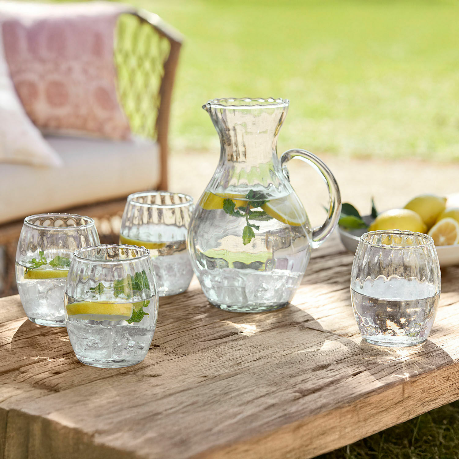 Lot de 4 verres Bourgavin