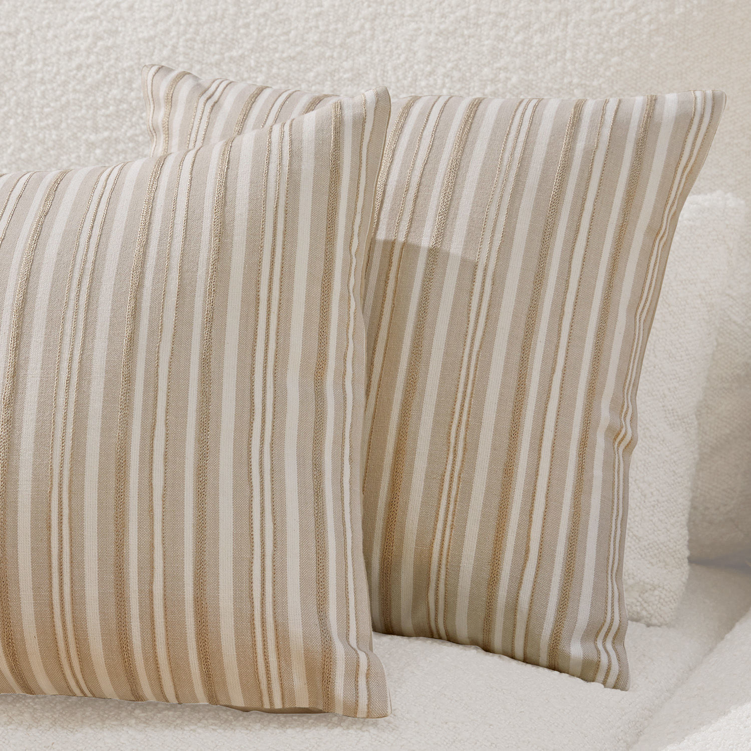 Lot de 2 housses de coussins Mexia