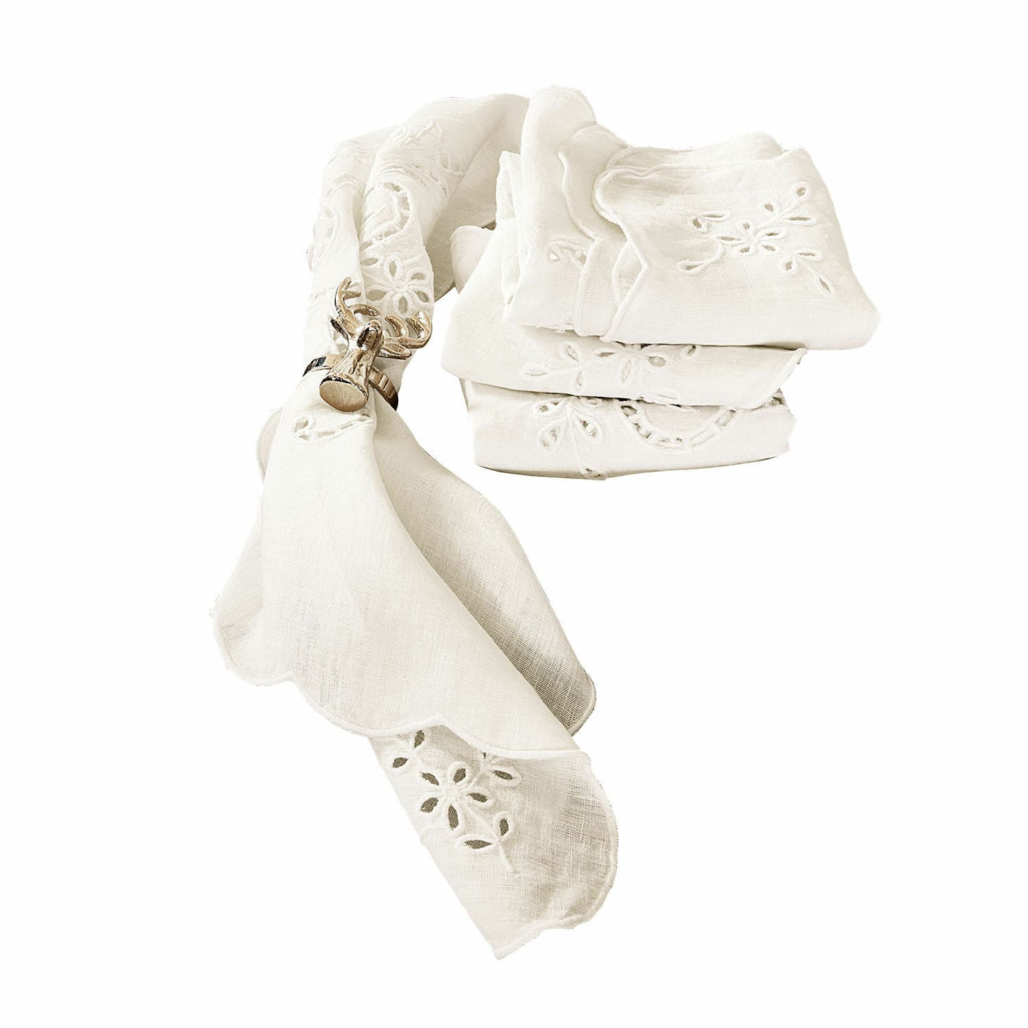 Lot de 4 serviettes Pinja