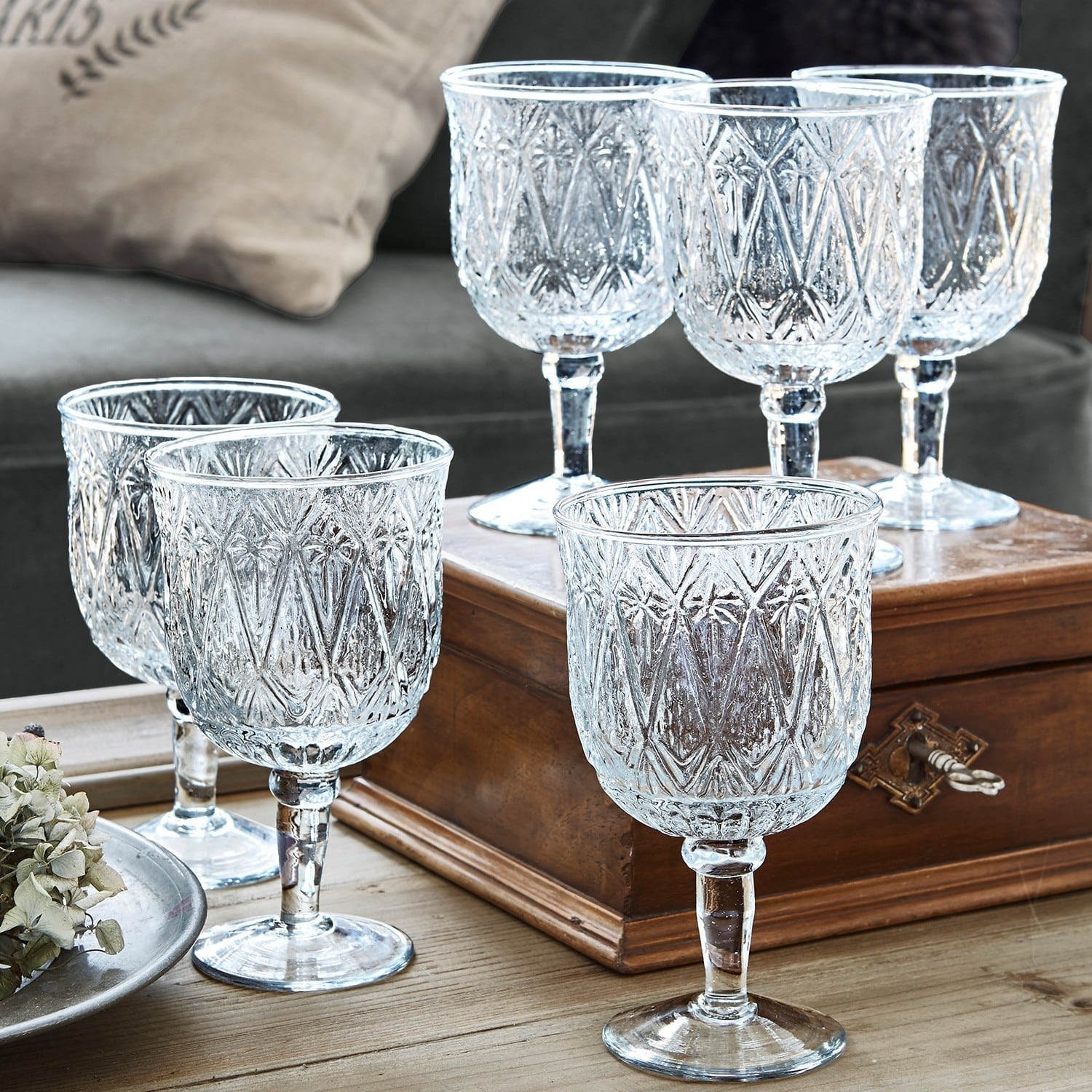 Lot de 6 verres à vin Jouissance