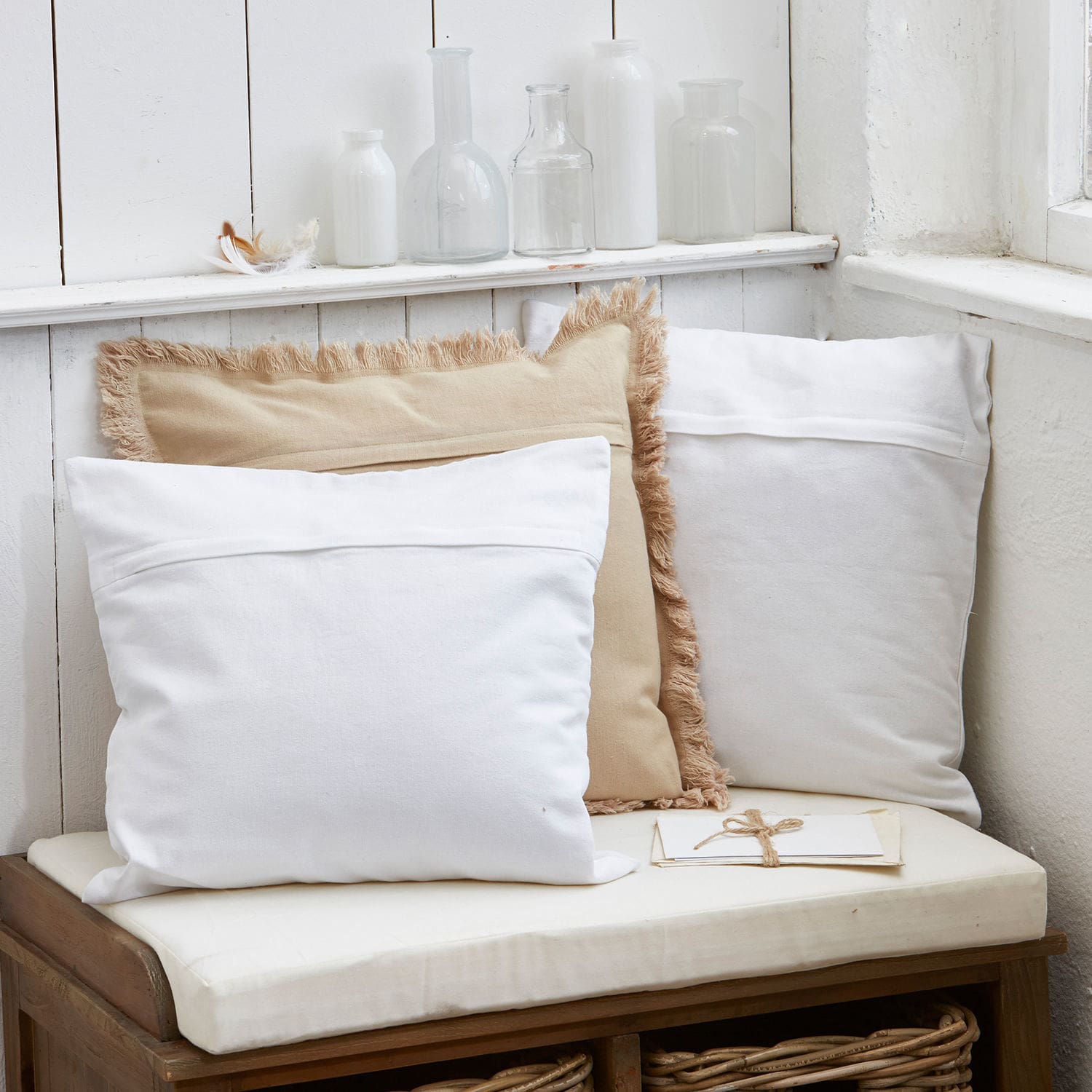 Lot de 3 housses de coussin Joesy