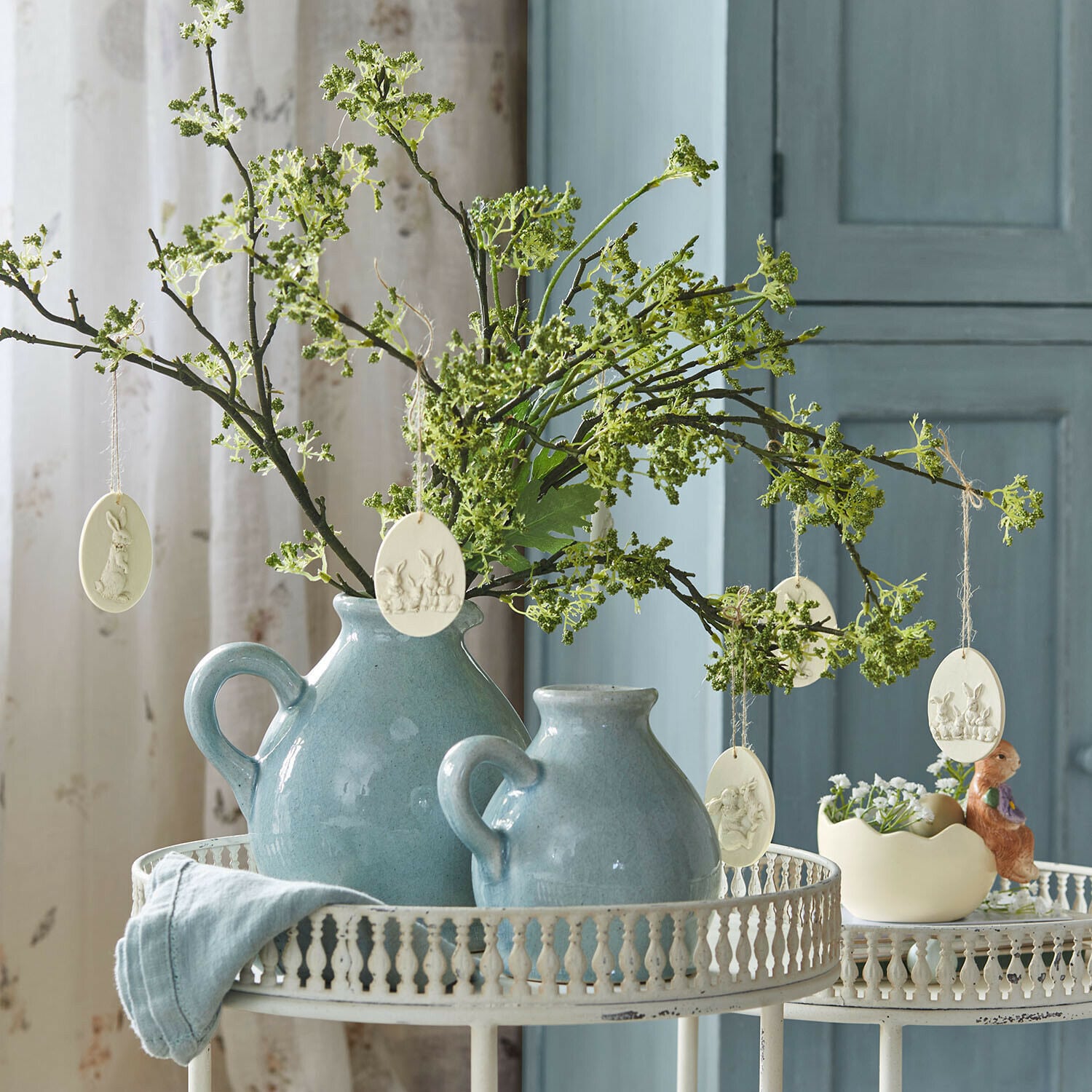 Lot de 6 décorations à suspendre Jasélie