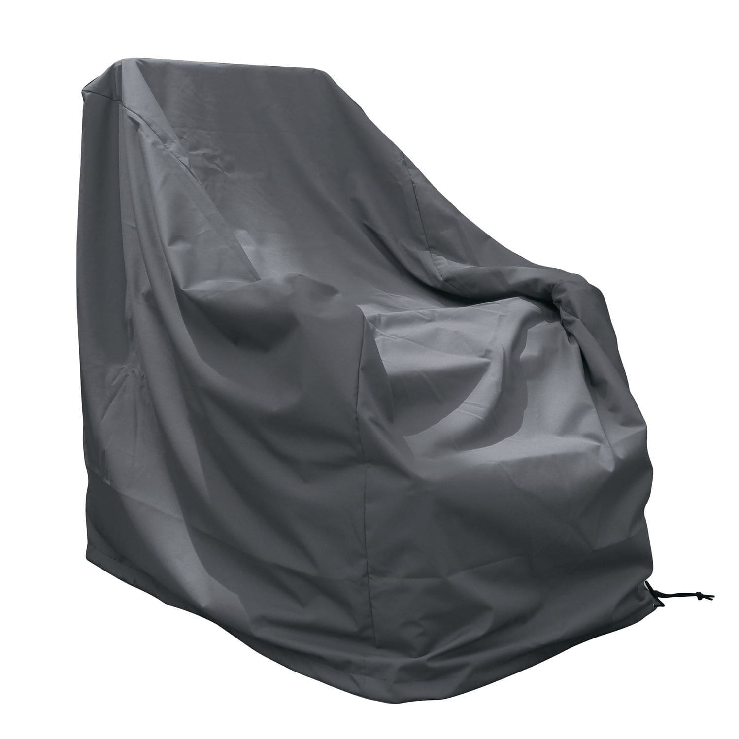 Housse Jambol Housse grise en tissu imperméable pour fauteuil, protège les meubles de jardin des intempéries