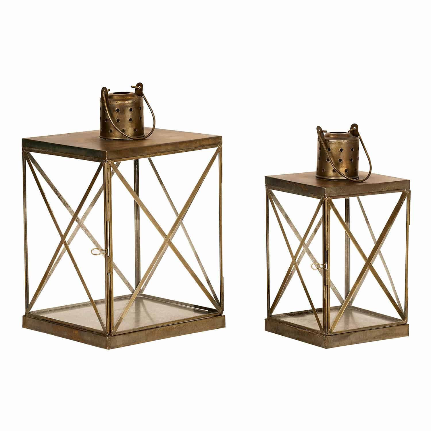 Lot de 2 lanternes Garance