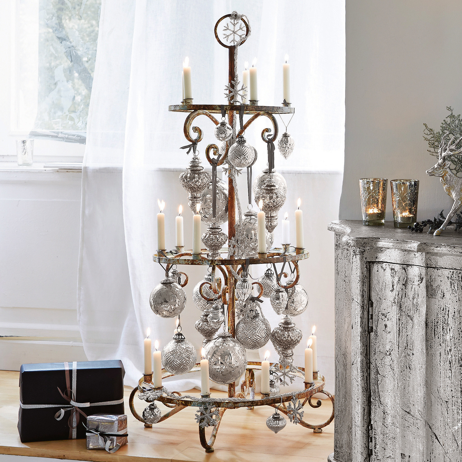 Lot de 6 décorations de Noël Laraine