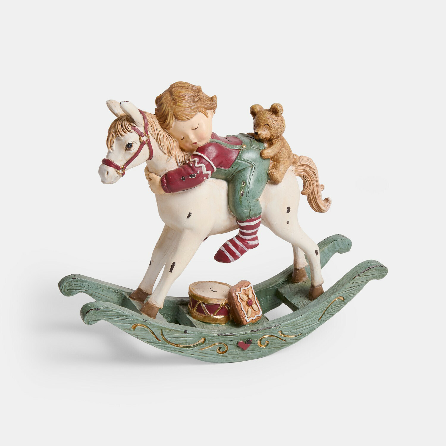Décoration enfant sur cheval à bascule Petitnid