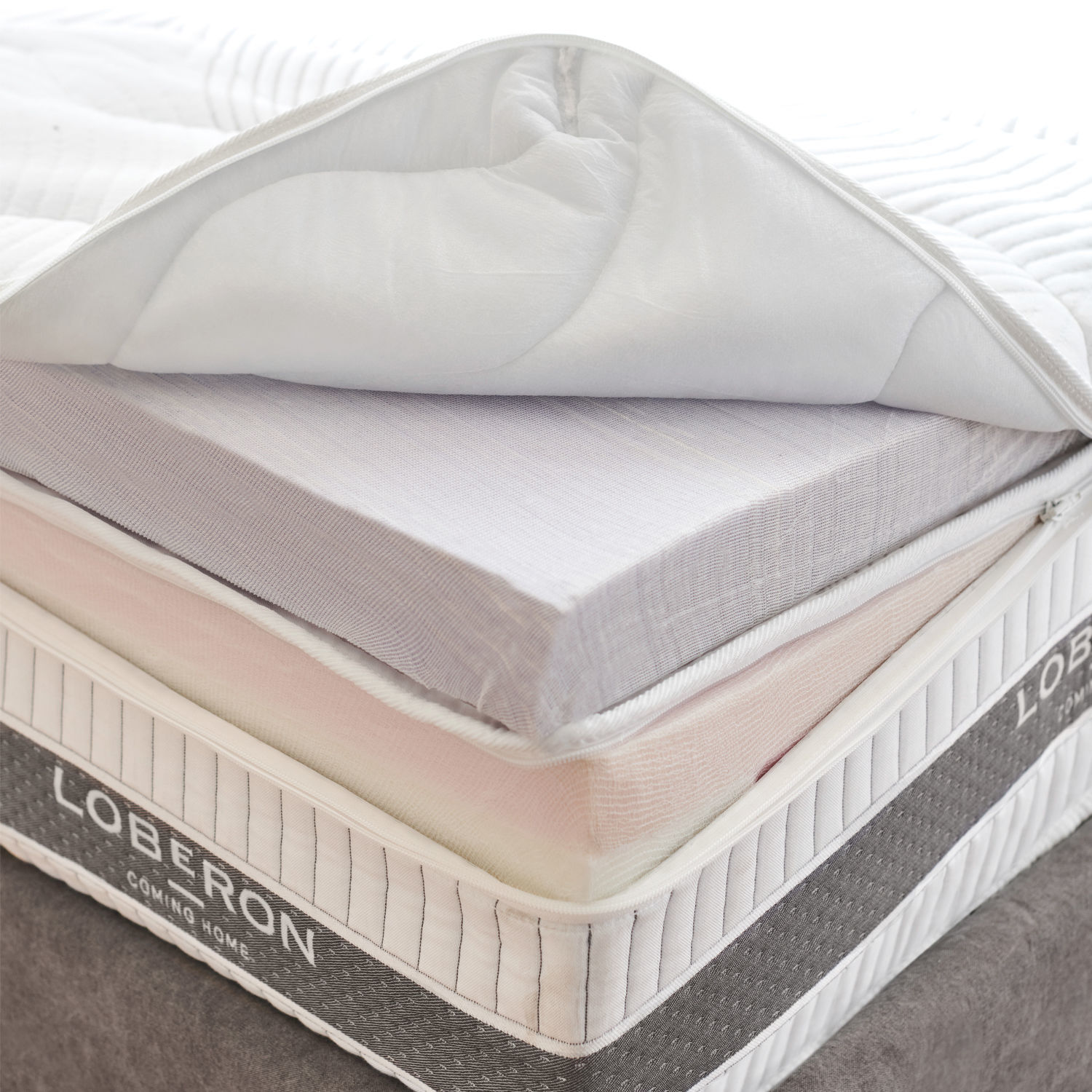 Matelas avec surmatelas 90x200 Malcom