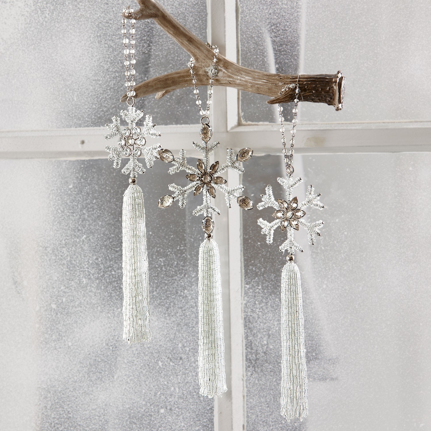 Lot de 3 décorations de Noël Marilou