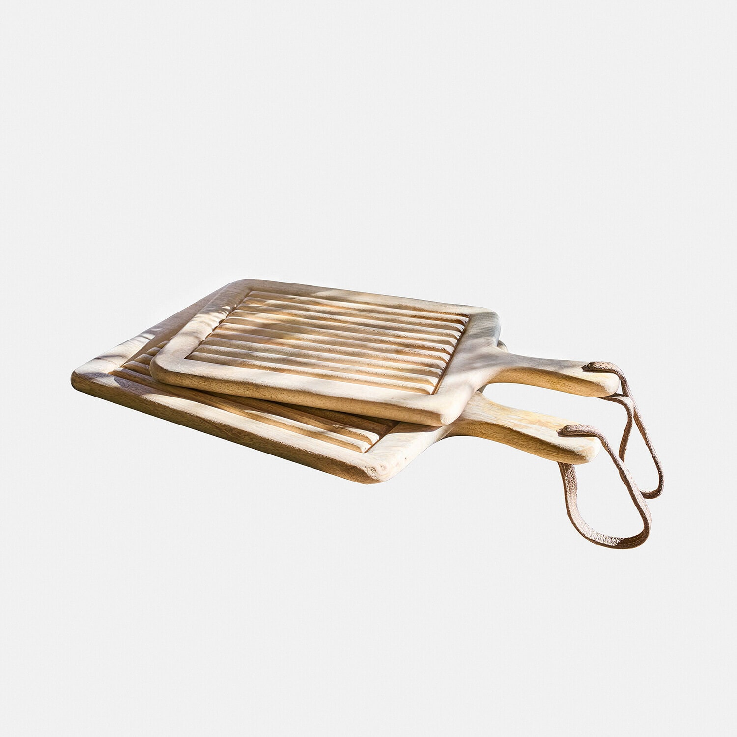 Lot de 2 planches en bois Vianzo