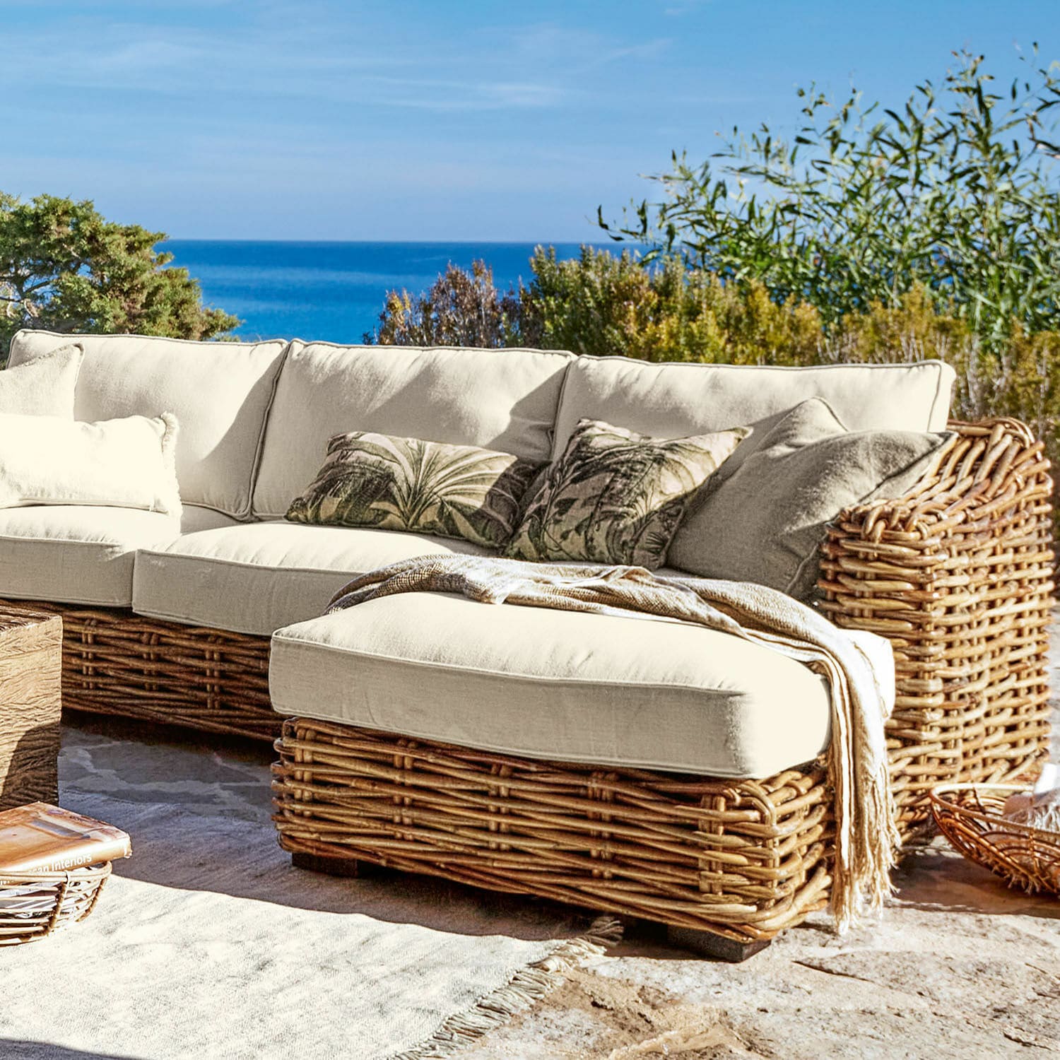 Lot de 2 housses de coussins Versoix