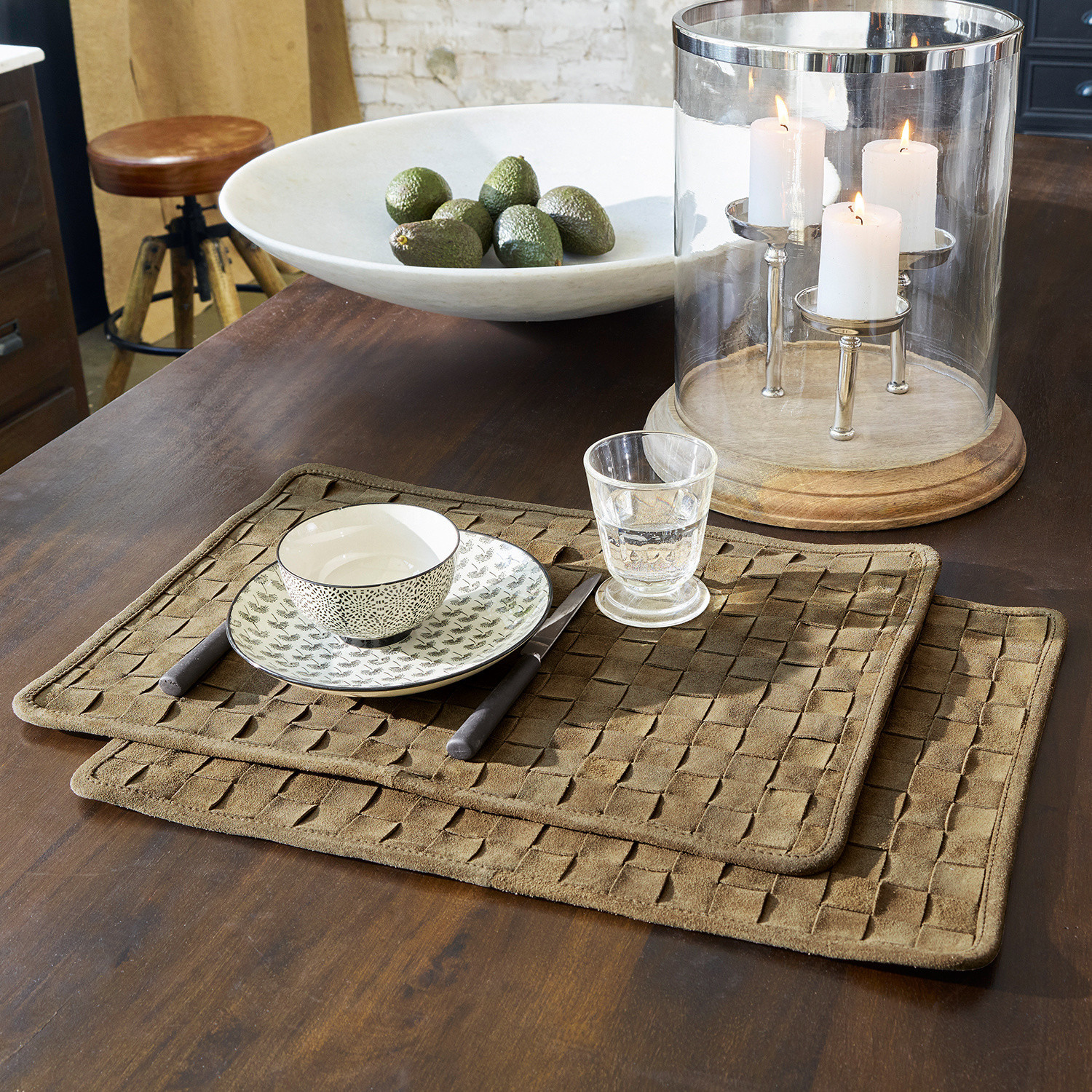 Lot de 2 sets de table Blackville