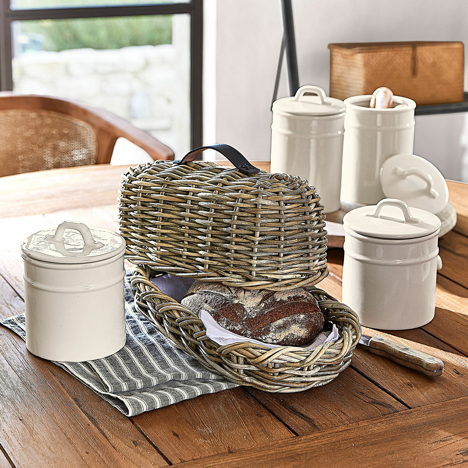 Lot de 2 boîtes à provisions Civelox