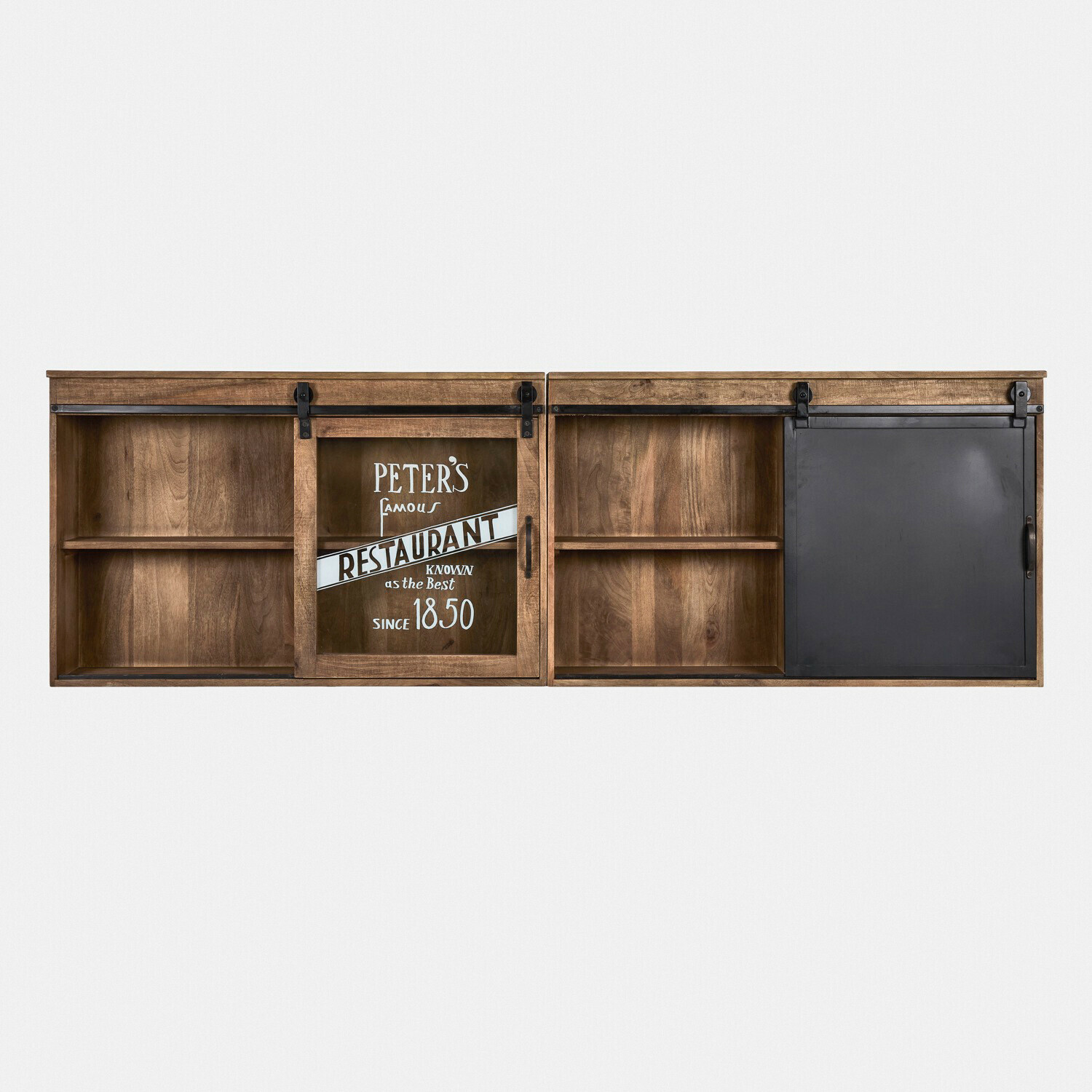 Lot de 2 meubles hauts Oakland