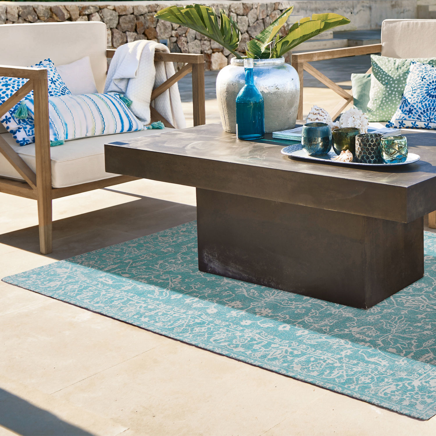 Tapis d’intérieur et d’extérieur Bhat