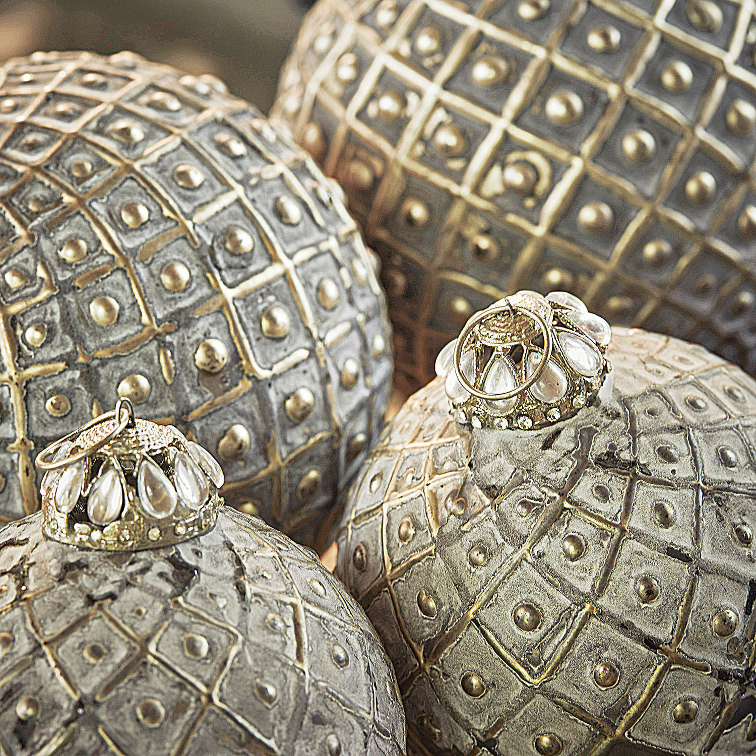 Lot de 6 décorations de Noël Lucero